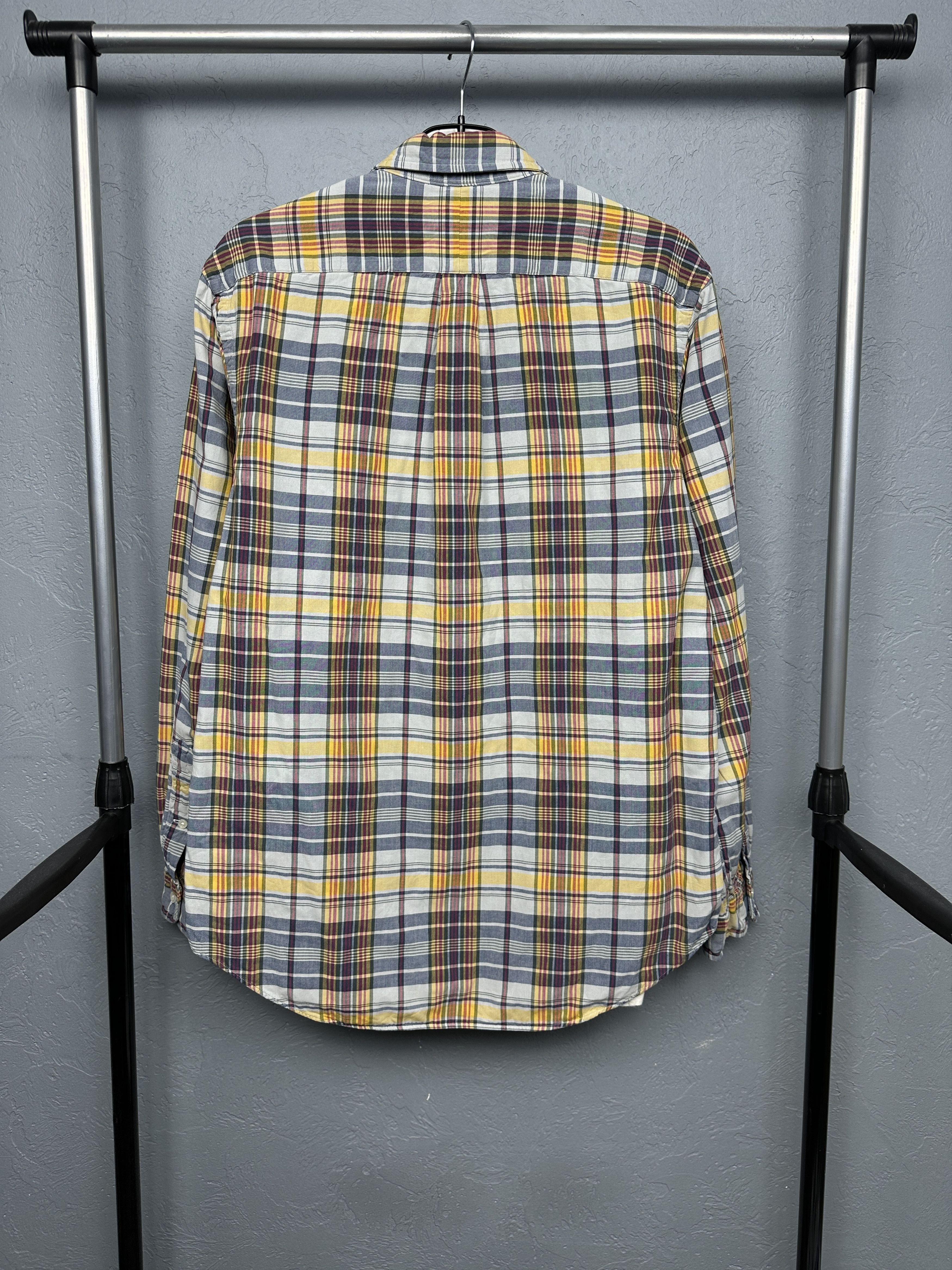 Polo Ralph Lauren Polo Ralph Lauren Mens Flannel Plaid Shirt Size US L / EU 52-54 / 3 - 7 Thumbnail