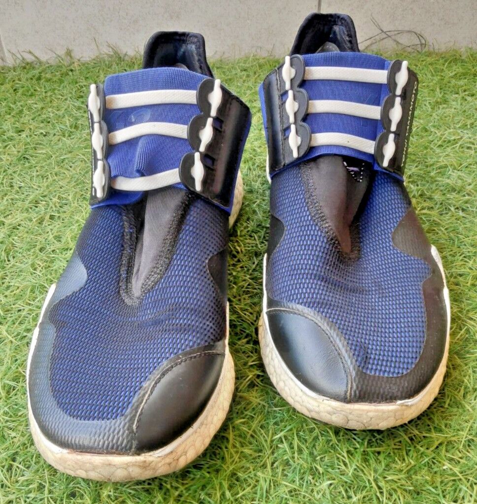 Adidas × Y-3 Adidas Y-3 Retro Boost Black Electric Blue Yohji Yamamoto Size US 8.5 / EU 41-42 - 3 Thumbnail