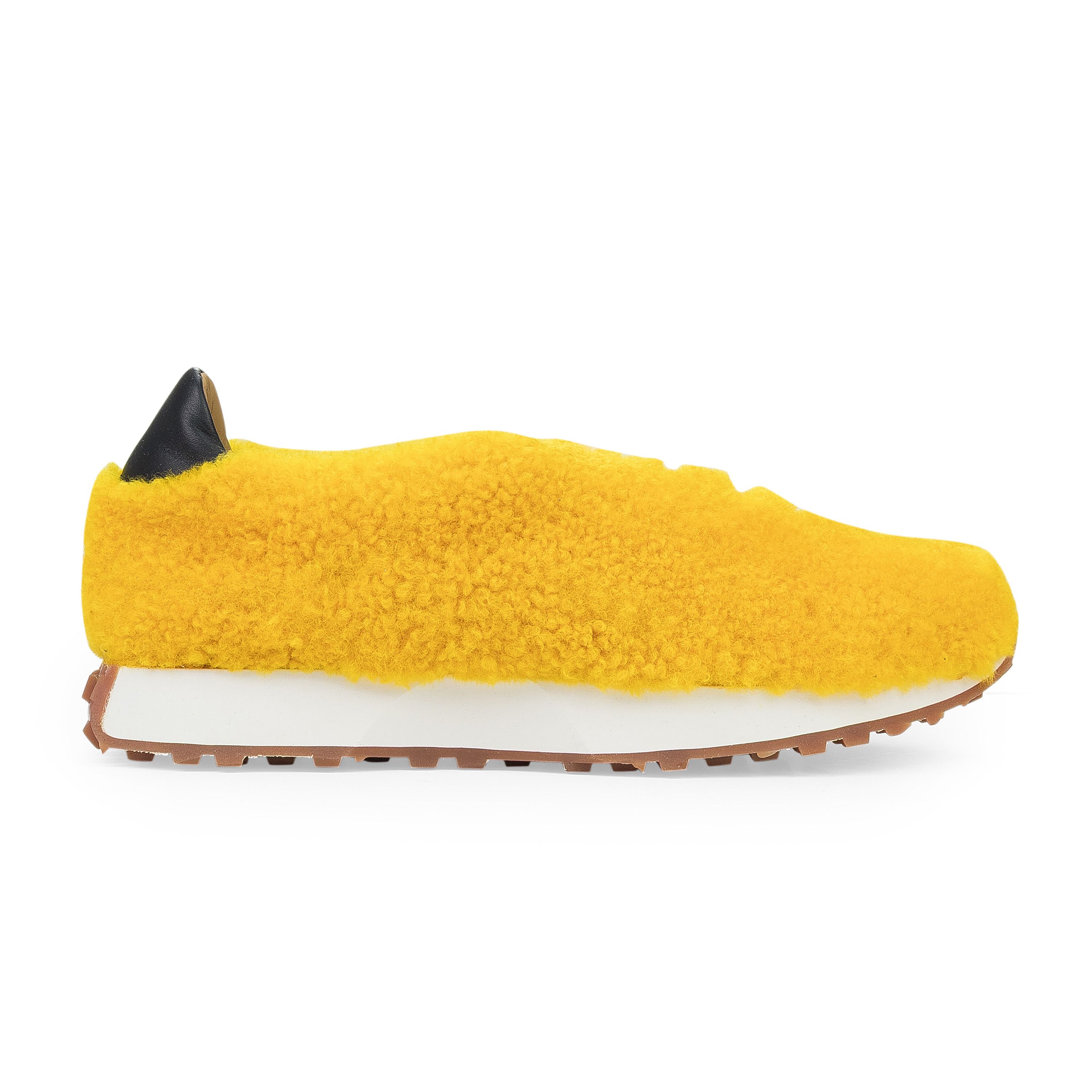 Rhude Rhude YELLOW SHERPA RUNNER SNEAKERS SIZE 9 Size US 9 / EU 42 - 1 Thumbnail