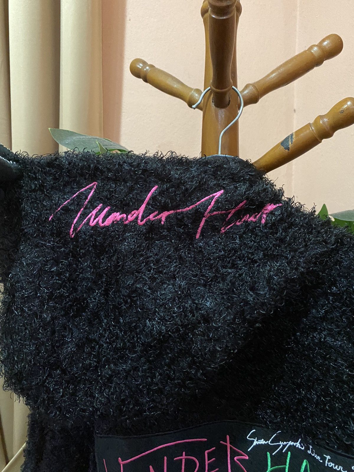 Japanese Brand WonderHack 2019 Yasutaka Nakata Tour Fuzzy Fleece Hoodie Size US M / EU 48-50 / 2 - 4 Thumbnail
