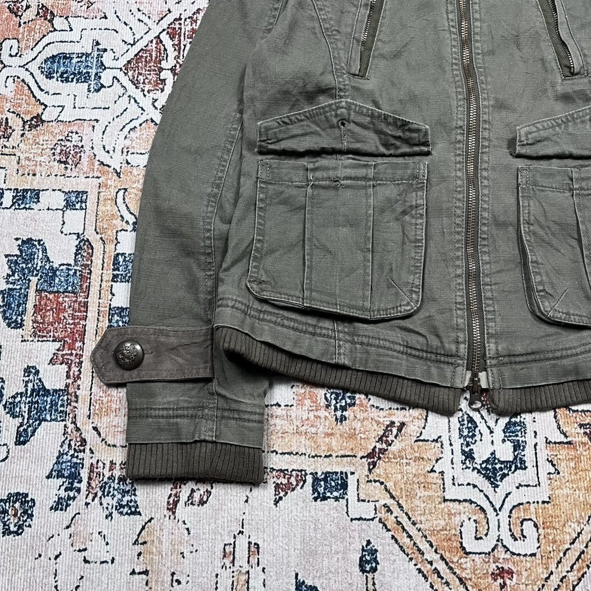 Japanese Brand Bono Jacket GOA Style Military Troop Back Number Size US S / EU 44-46 / 1 - 9 Thumbnail