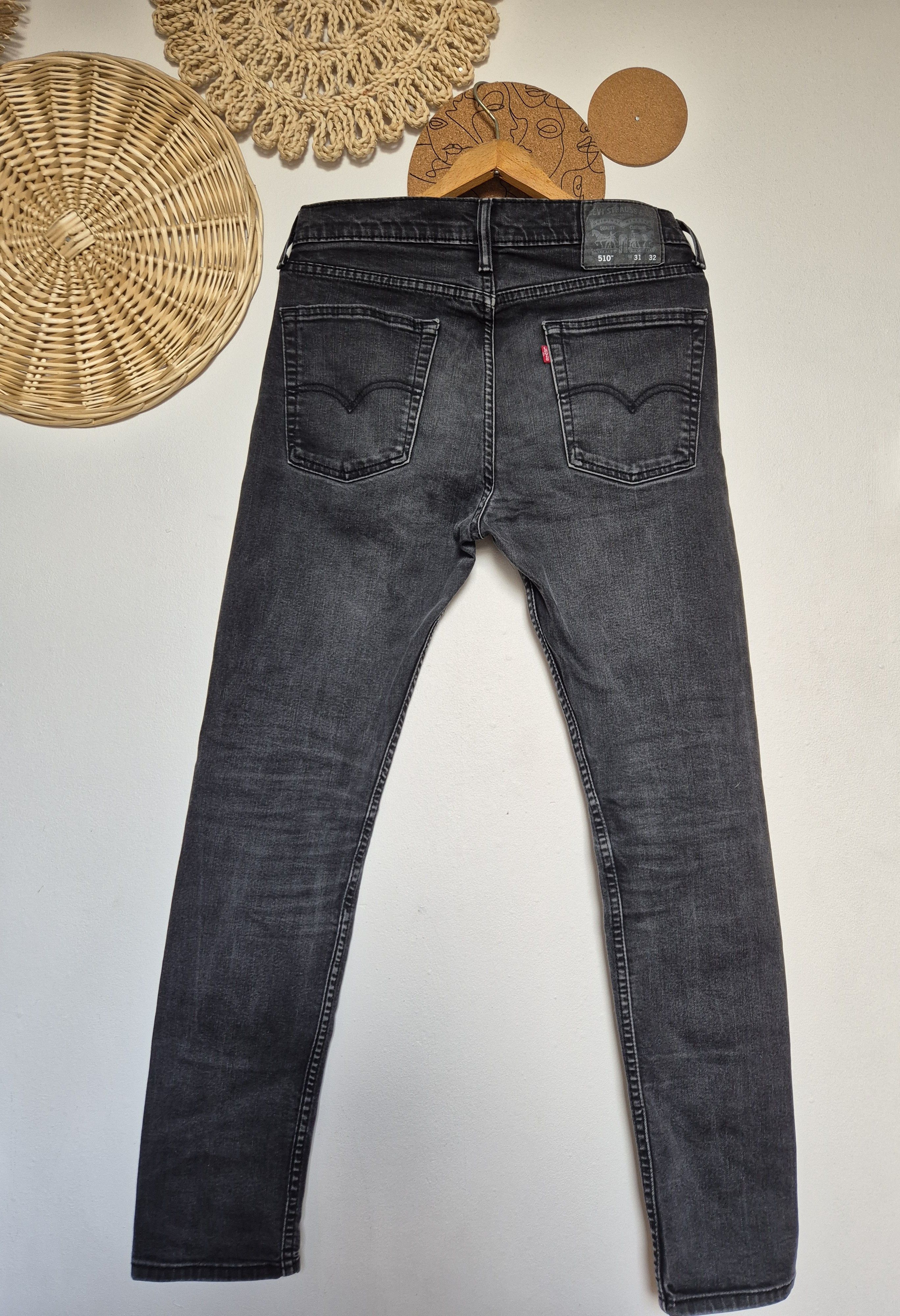 Levi's Levi's black men's jeans Size US 27 - 2 Thumbnail