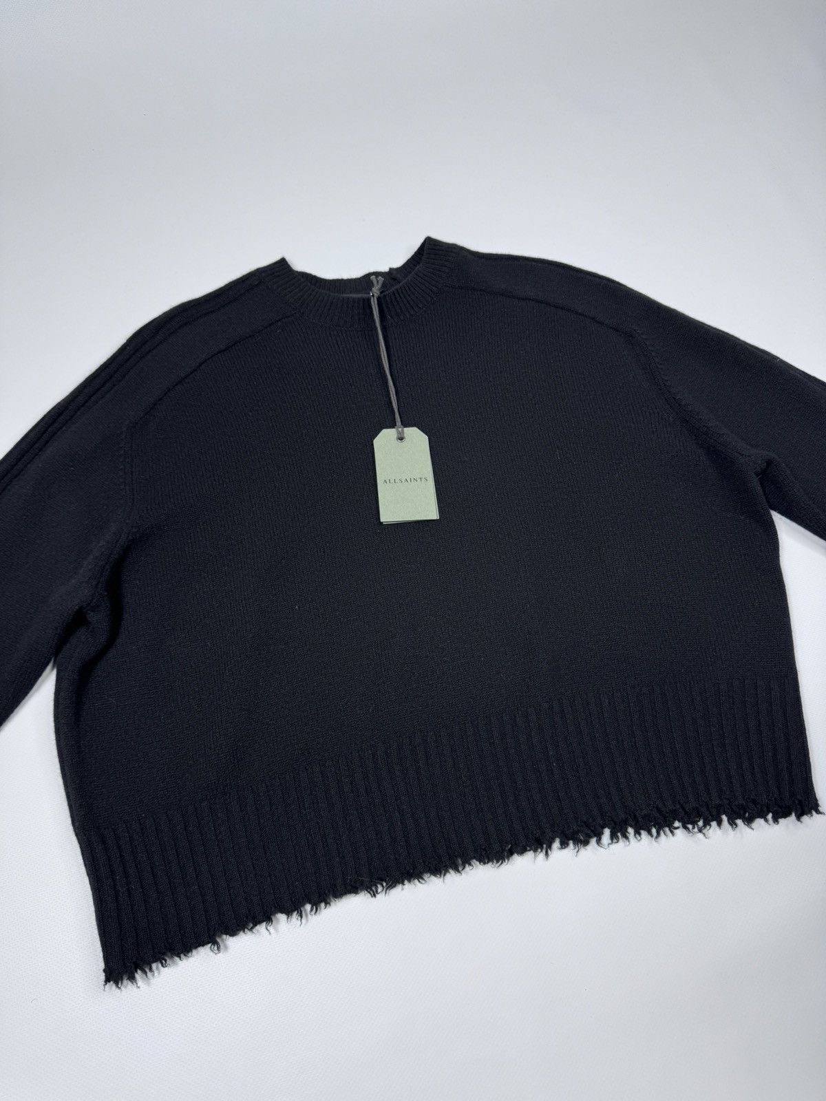 Allsaints Allsaints Kiera Cashmere Crew women’s Sweater Size S / US 4 / IT 40 - 4 Thumbnail
