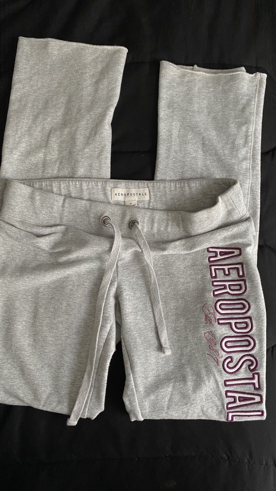 Aeropostale Grey Aeropostale flare sweatpants Size 26" / US 2 / IT 38 - 2 Thumbnail