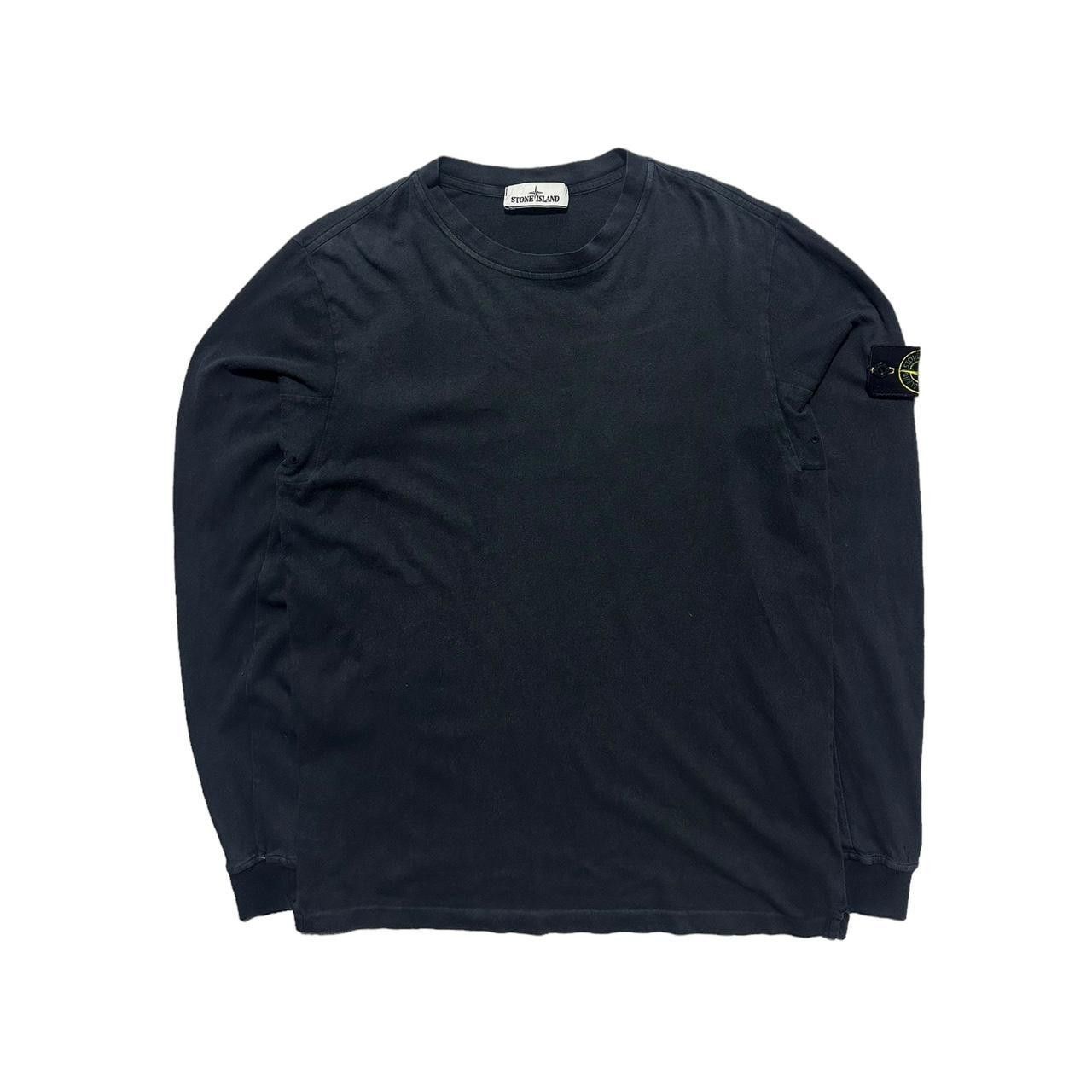 Stone Island Stone Island Pullover Long Sleeved T Shirt Size US L / EU 52-54 / 3 - 1 Thumbnail