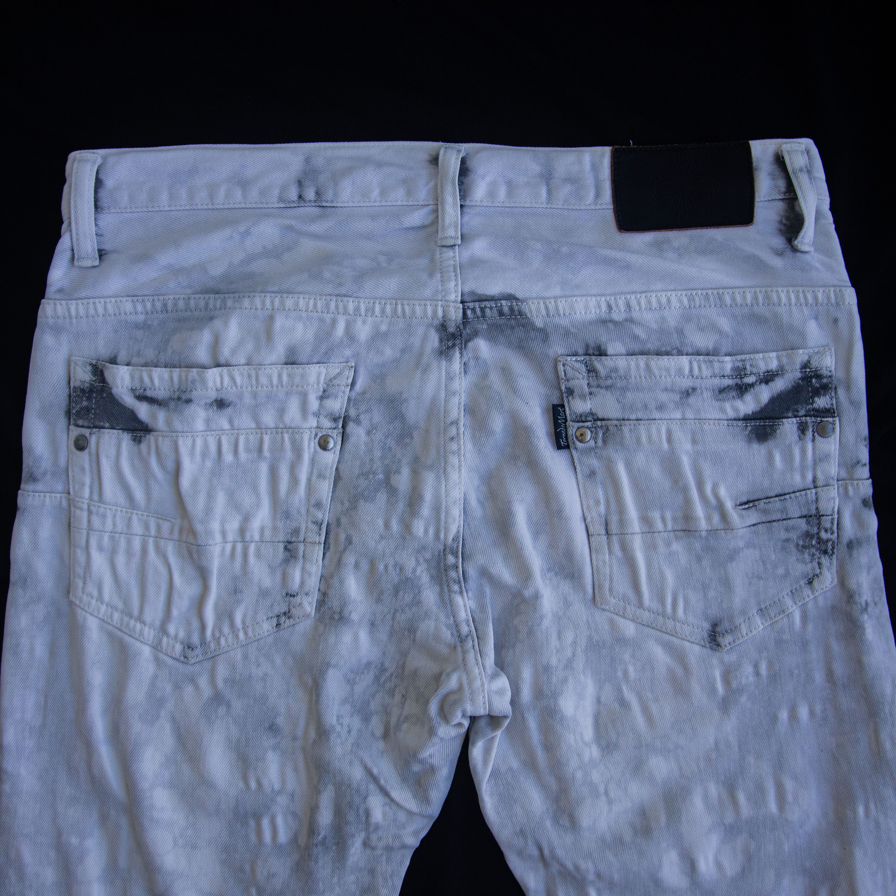 Tornado Mart × Vintage Tornado Mart Stretch Jeans Size US 33 - 3 Thumbnail