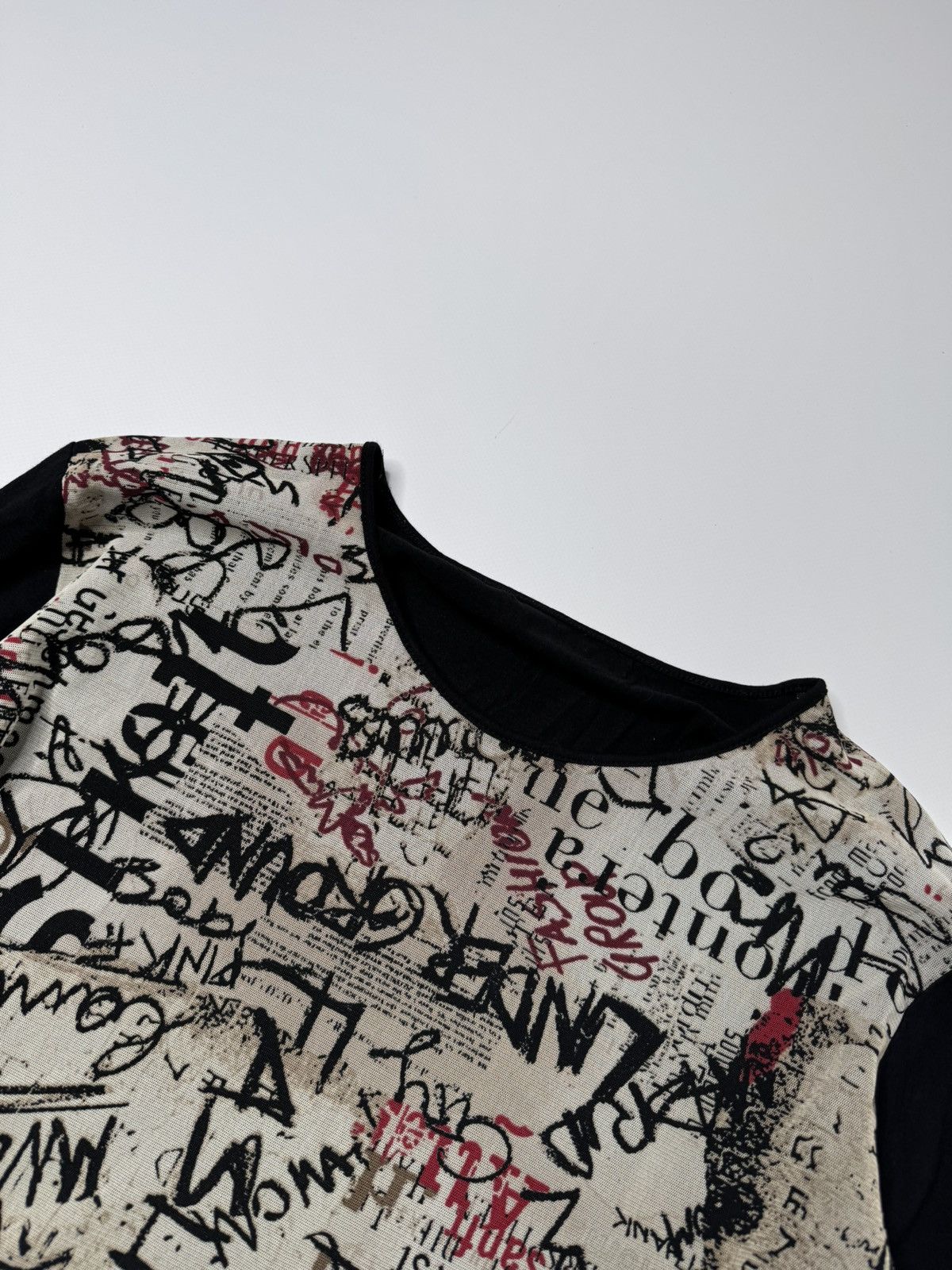 Vintage Vintage avant garde longsleeve tee y2k skater sk8 if6was9 Size M / US 6-8 / IT 42-44 - 5 Thumbnail
