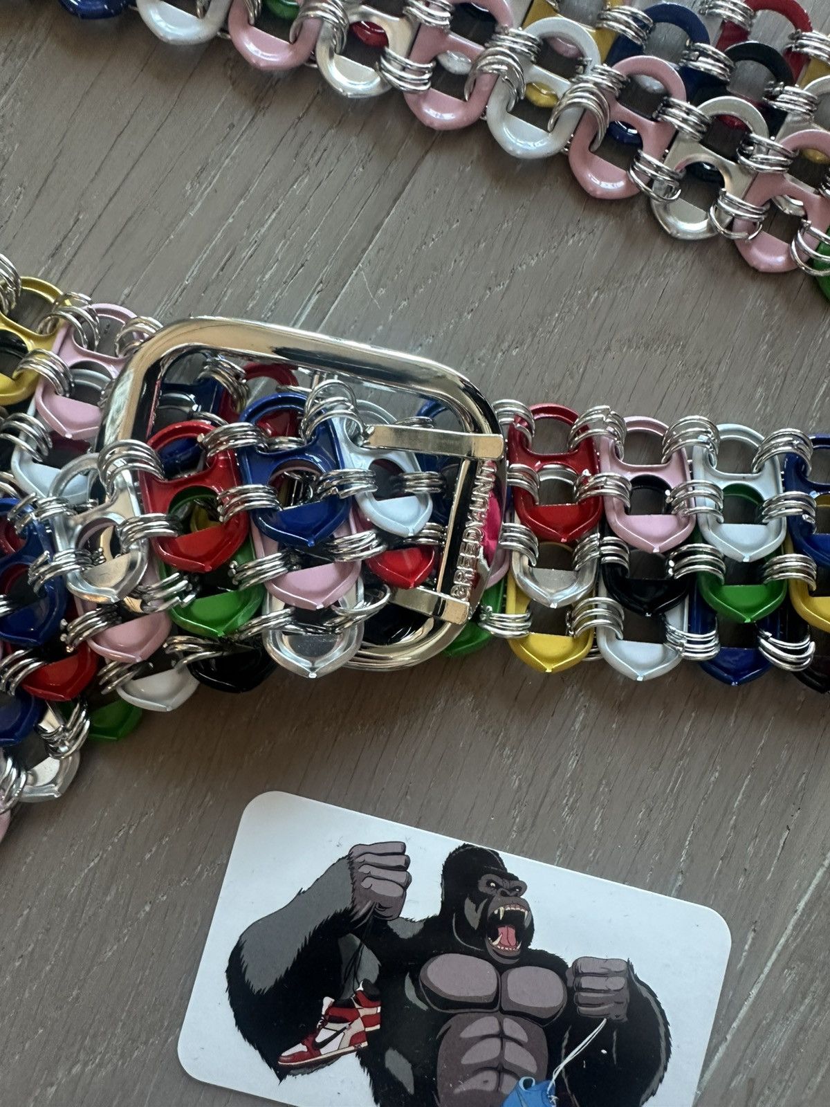 Greedy Unit Greedy Unit Multi Color Bottle Tab Belt Size ONE SIZE - 3 Thumbnail