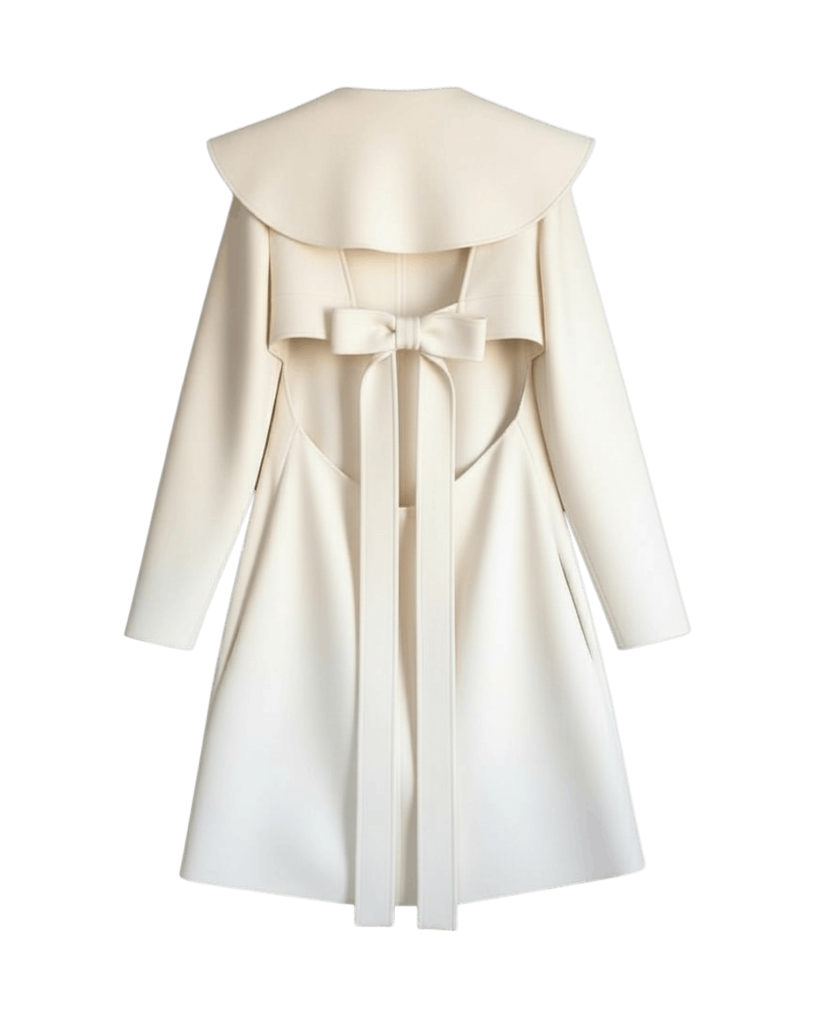 Valentino Valentino Ruffle Collar Sheath Dress Size L / US 10 / IT 46 - 2 Thumbnail