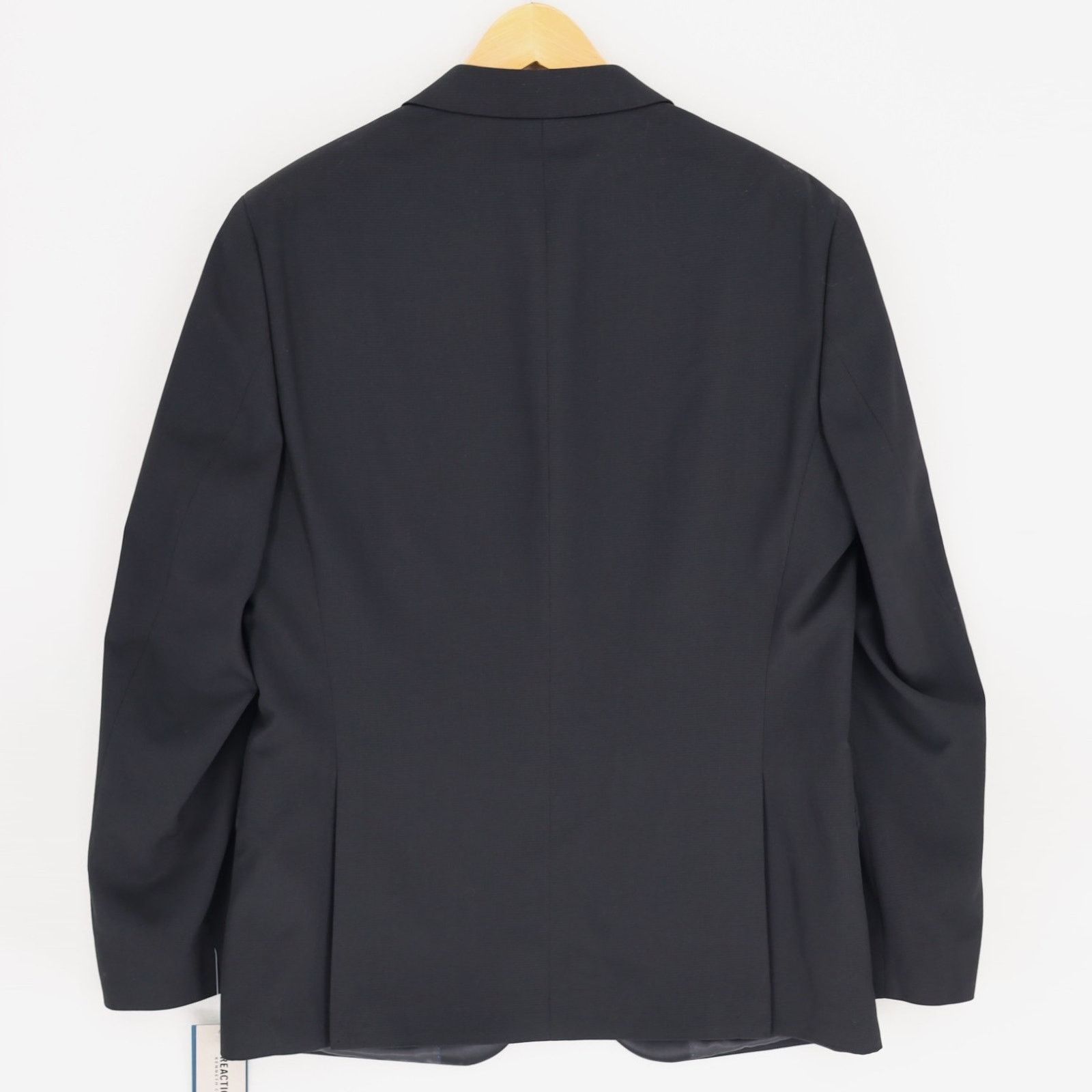 Kenneth Cole Kenneth Cole Reaction Men's Black Slim-Fit Blazer Size 40R Size 40R - 8 Thumbnail