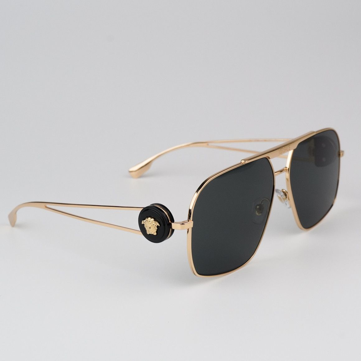 Versace NEW Versace VE2269 100287 Pilot Unisex Sunglasses VE 2269 Size ONE SIZE - 4 Thumbnail