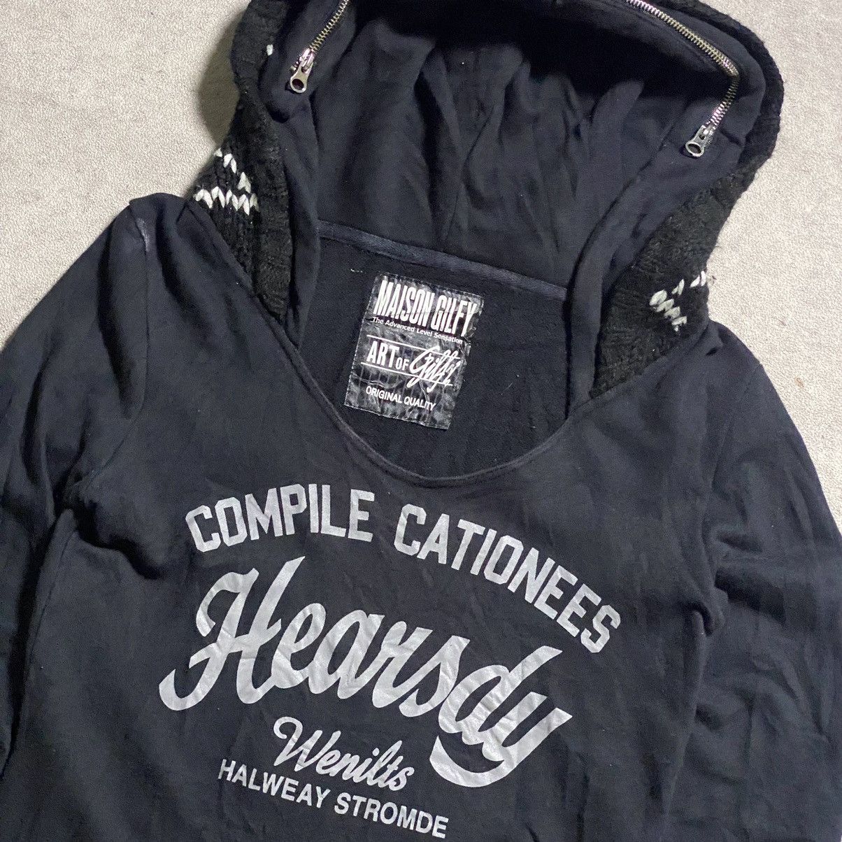Japanese Brand 2000s Maison Gilfy Double Hoodie Size S / US 4 / IT 40 - 3 Thumbnail