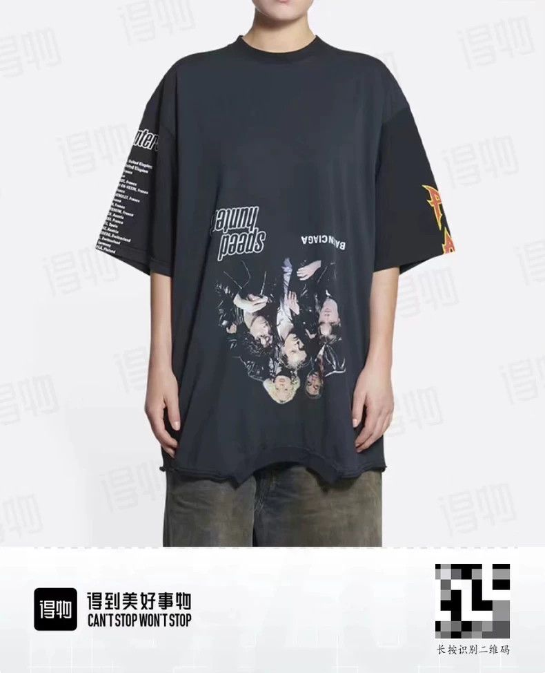 Balenciaga Balenciaga Logo Letter Speed Hunter Printed Inverted Desig Size US M / EU 48-50 / 2 - 6 Thumbnail