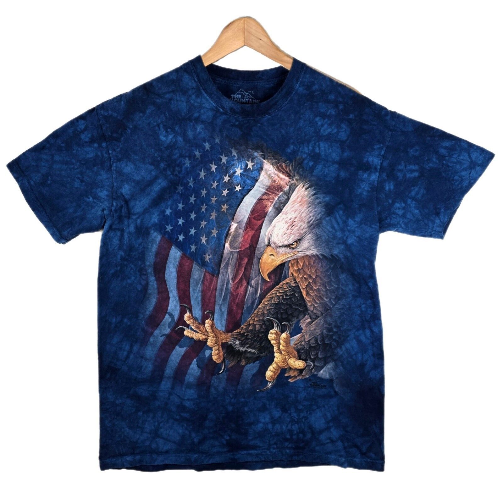 The Mountain The Mountain American Flag Eagle 2015 Mens Shirt Large Size US L / EU 52-54 / 3 - 1 Thumbnail