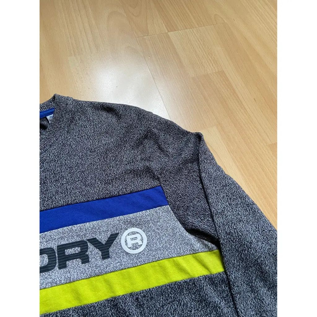 Superdry Superdry Long Sleeve Tee – Grey (M) Size US M / EU 48-50 / 2 - 2 Thumbnail