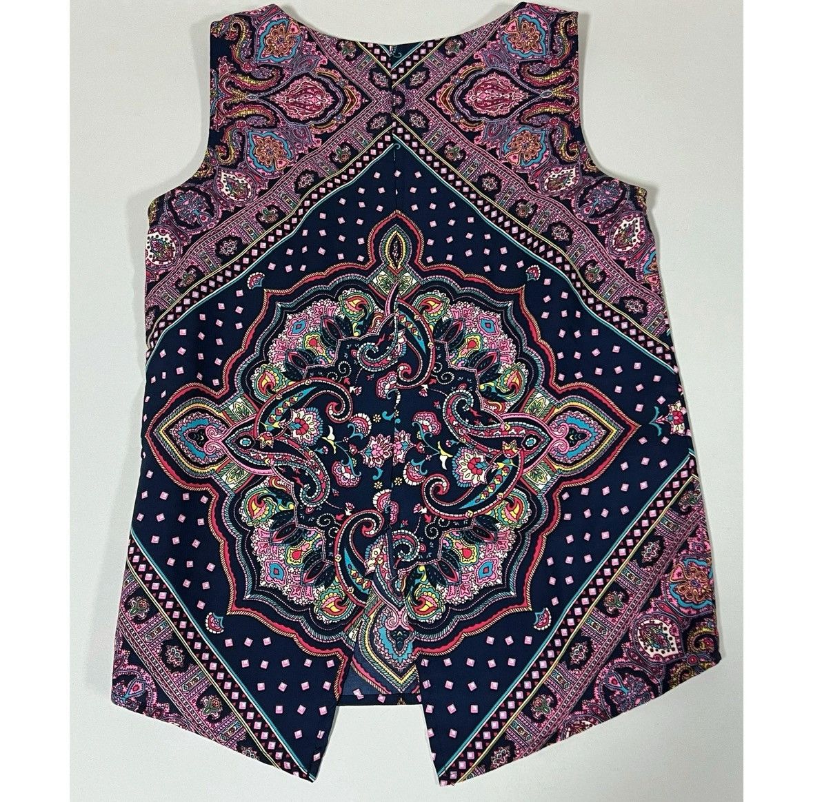 Rene Caovilla Renee C. Floral Paisley Boho Bohemian Top Shirt Blouse XS 🩷✨ Size XS / US 0-2 / IT 36-38 - 4 Thumbnail