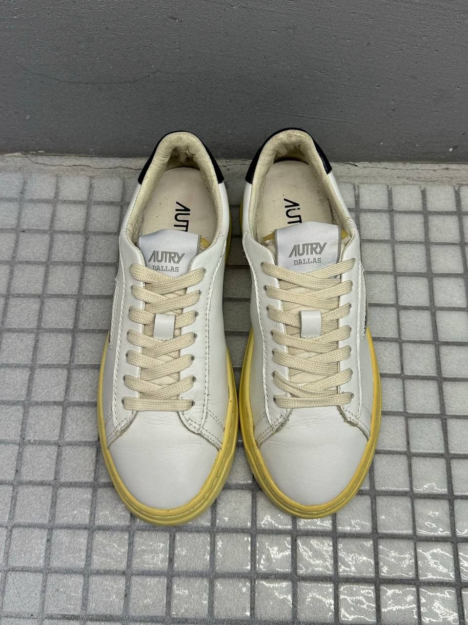 AUTRY AUTRY Dallas Low Leather SP “Leat White” 2022 Size US 5 / EU 37 - 7 Thumbnail