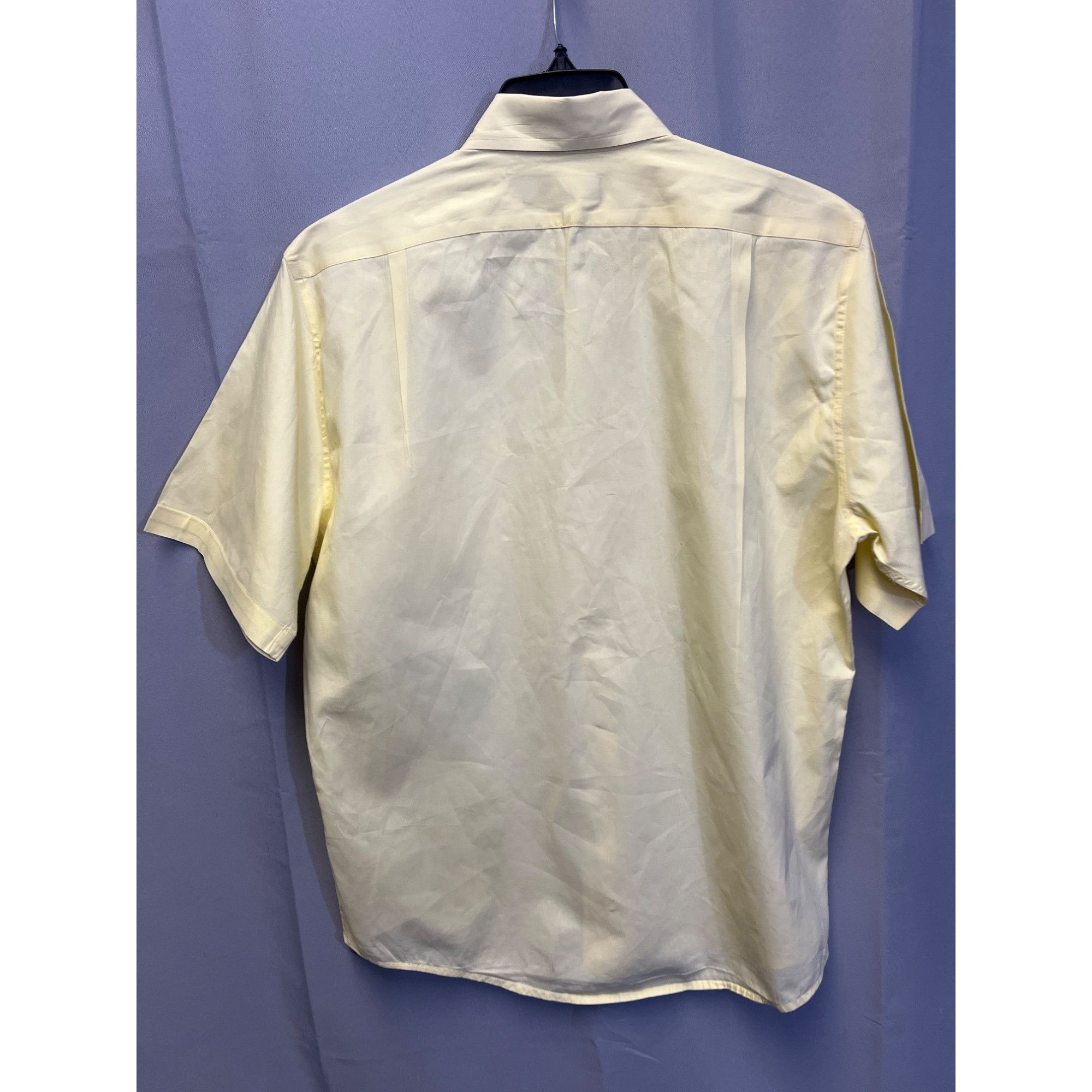 U.S. Polo Assn. US Polo Assn Mens yellow Short Sleeve Button Up Shirt size L Size US L / EU 52-54 / 3 - 2 Thumbnail