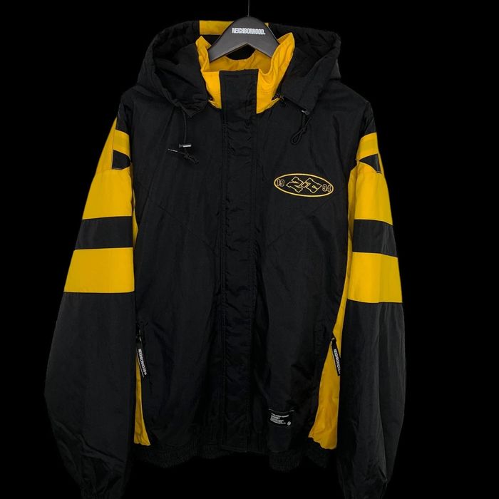 Neighborhood [DS!] '23 Nylon Team Jacket (Black/Yellow) | Grailed