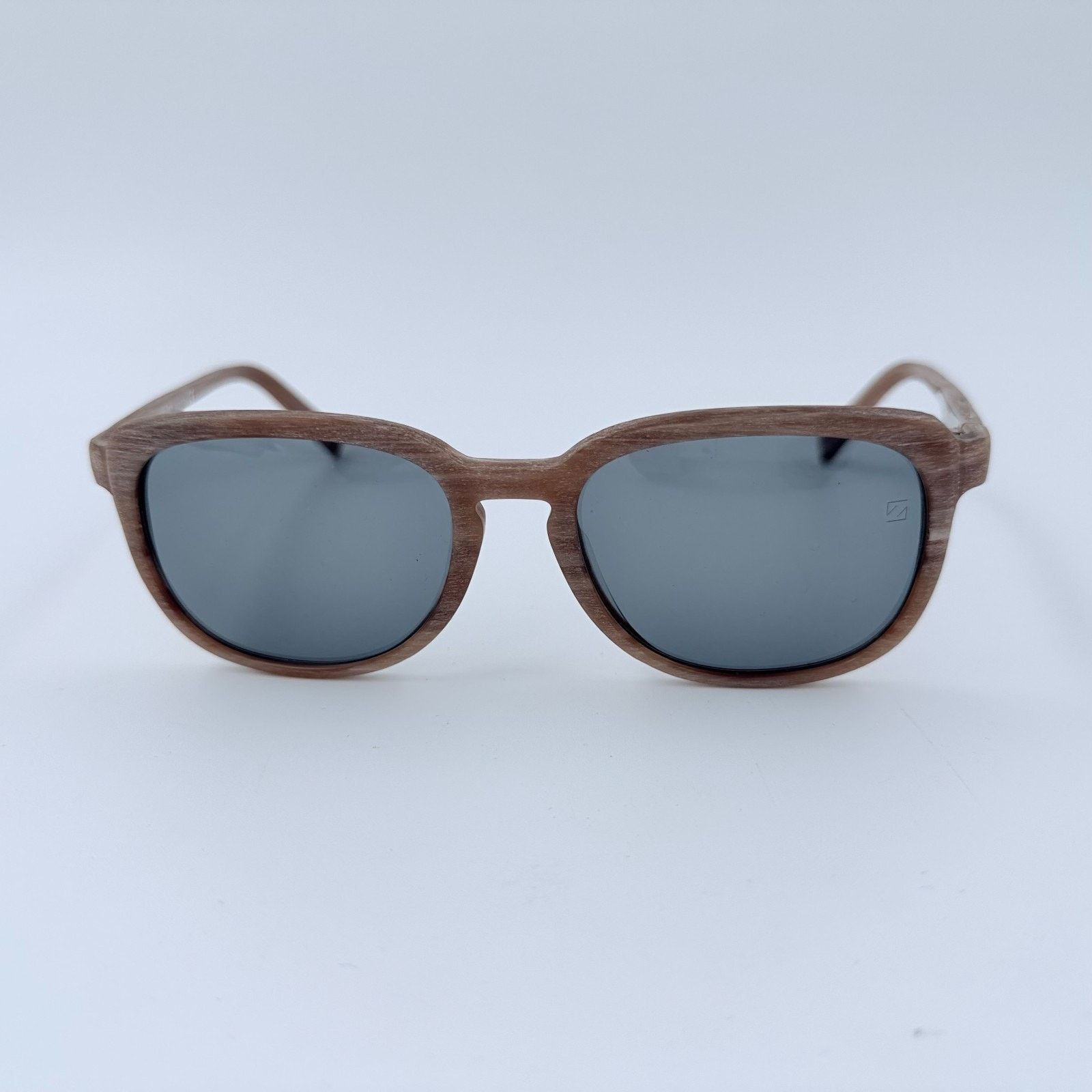 Ermenegildo Zegna NEW Ermenegildo Zegna Couture ZC0028 47V Wood Grain Size ONE SIZE - 3 Thumbnail