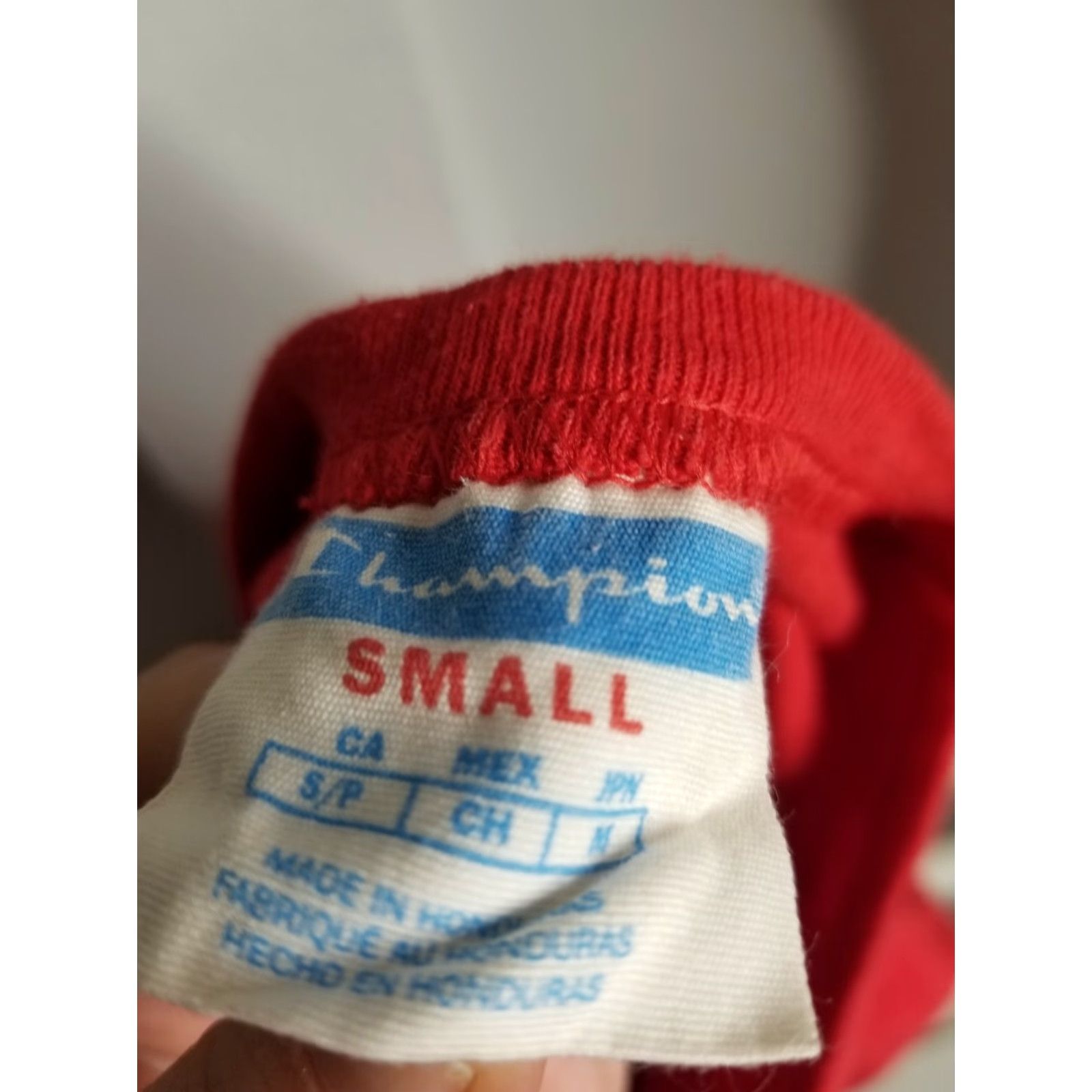 Champion Champion Life T-Shirt Mens S Red Big C Logo Team Scarlet Spellout Vintage No Size US S / EU 44-46 / 1 - 3 Thumbnail