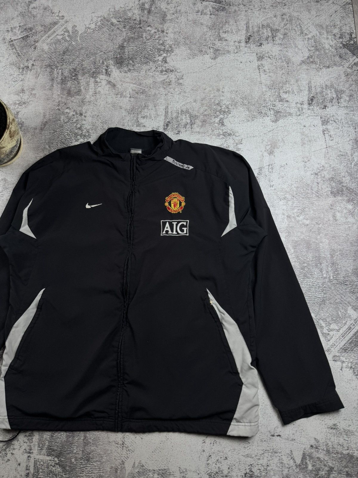 Nike Nike Manchester United 2007/2008 Football Soccer Light Track Jacket Windbreaker Size US XXL / EU 58 / 5 - 3 Thumbnail