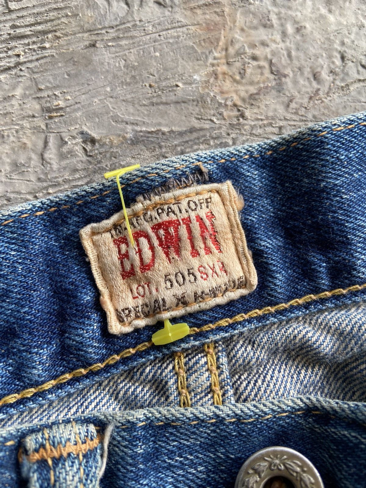 Edwin 1990s Edwin 505S - Vintage Ripped Selvedge Denim Pants Size US 31 - 5 Thumbnail