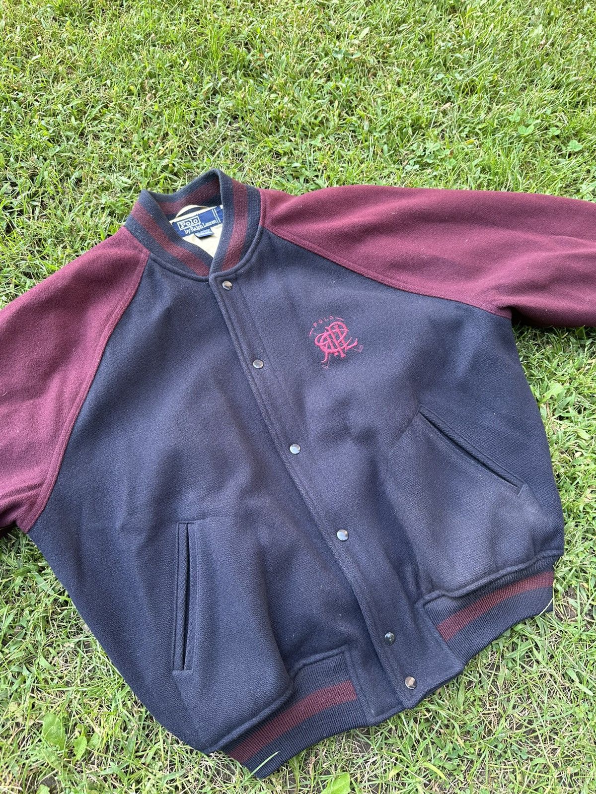 Polo Ralph Lauren VINTAGE POLO RALPH LAUREN VARSITY JACKET Size US L / EU 52-54 / 3 - 4 Thumbnail