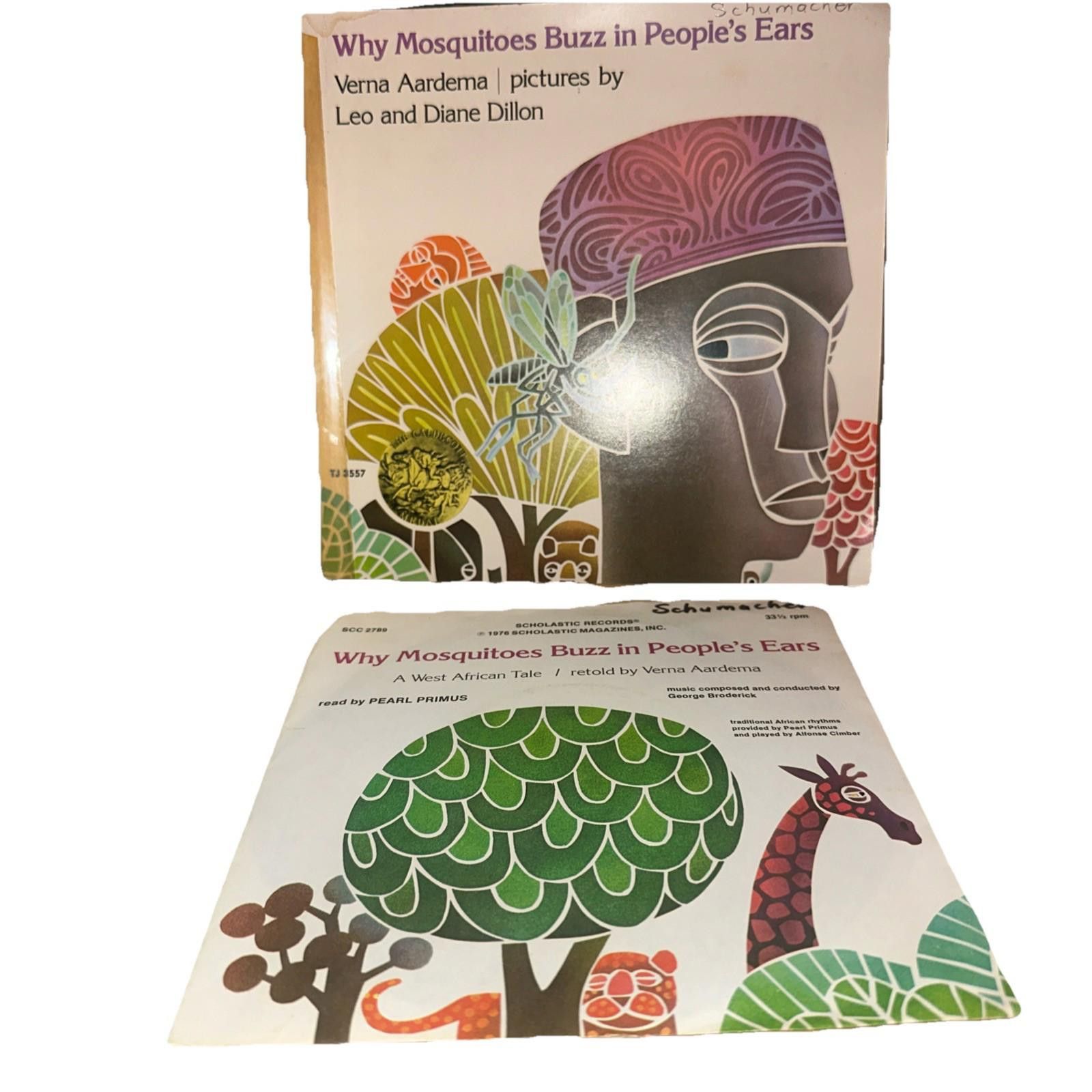 Other Vintage Book 45 Record Album Why Mosquitoes Buzz People Ears Size ONE SIZE - 1 Thumbnail