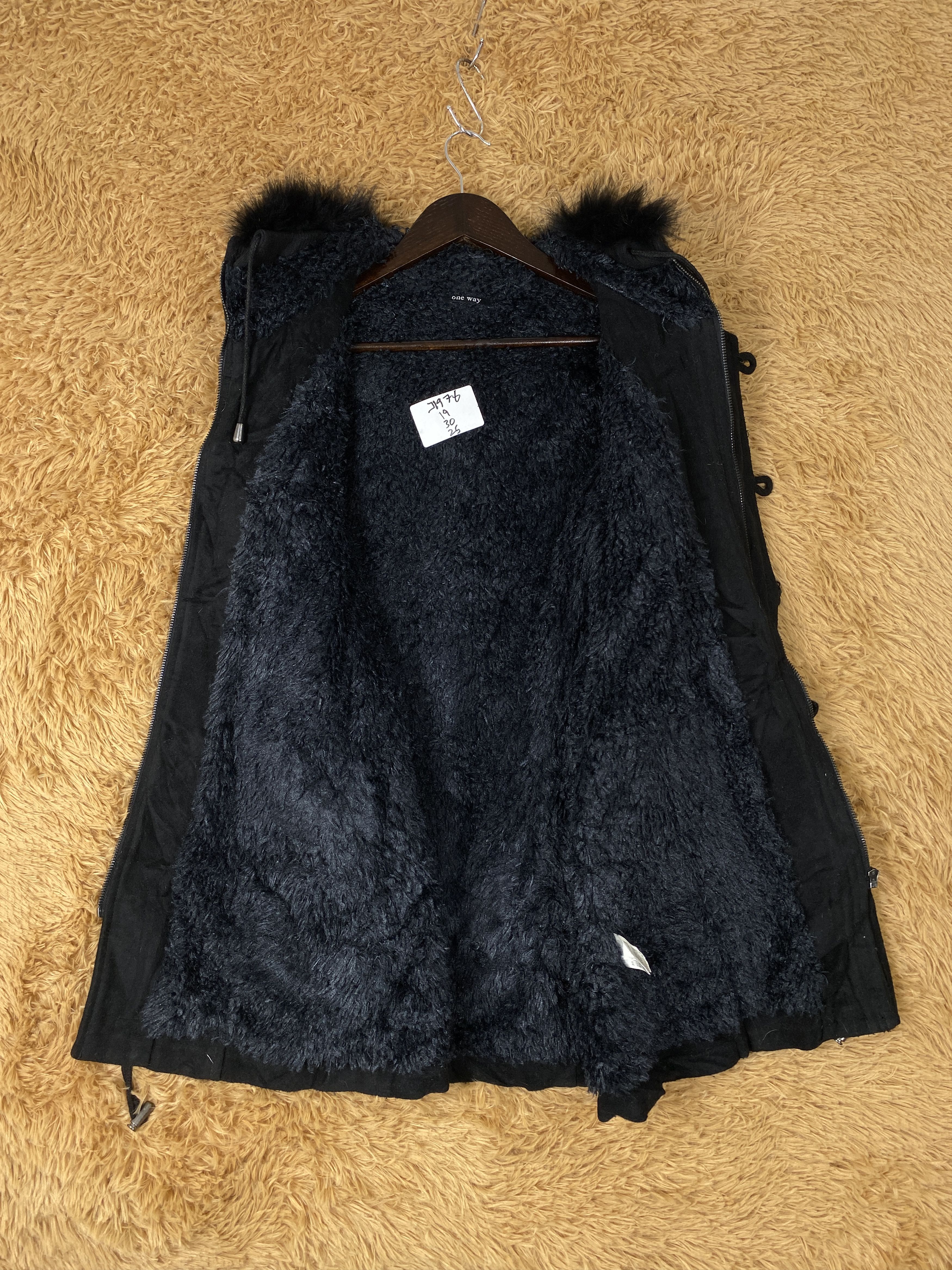 Japanese Brand Vintage One Way Hoodie Sherpa Lining Jacket J1976 Size S / US 4 / IT 40 - 7 Thumbnail