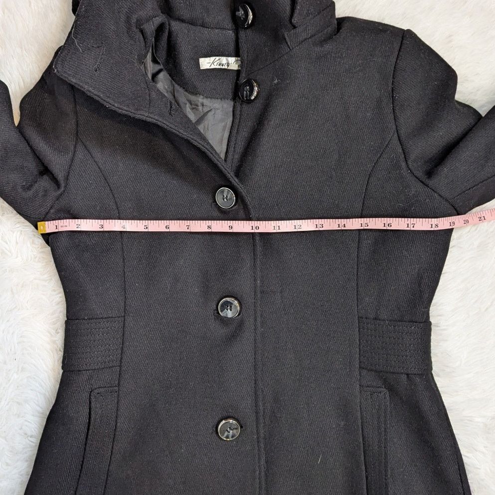 Kenneth Cole Kenneth Cole Wool Blend Overcoat Black Size 10 Size L / US 10 / IT 46 - 14 Thumbnail