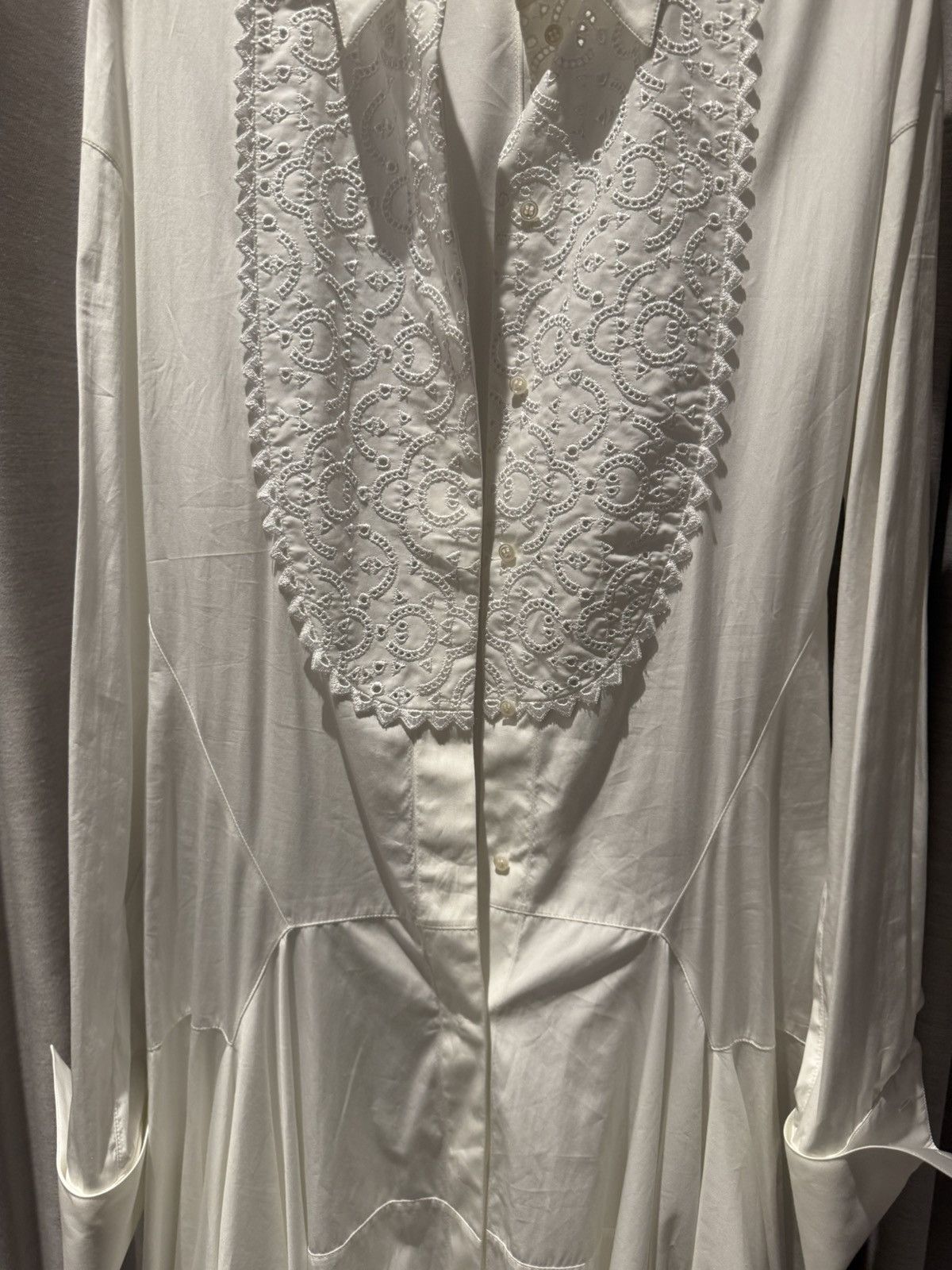 Alaia Alaia Cotton Dress Size M / US 6-8 / IT 42-44 - 3 Thumbnail