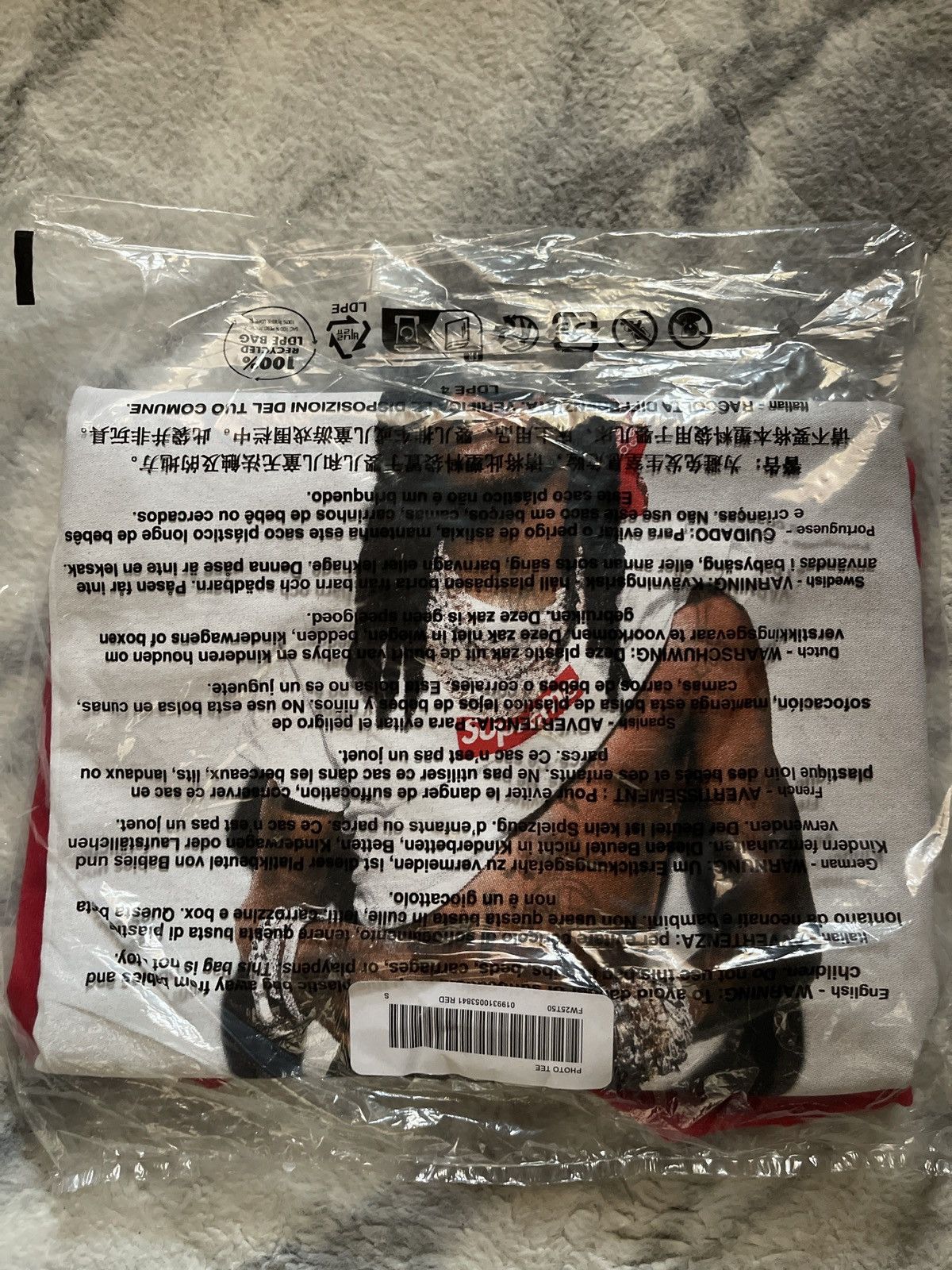 Supreme Supreme Playboi Carti Tee Red Size US S / EU 44-46 / 1 - 2 Thumbnail