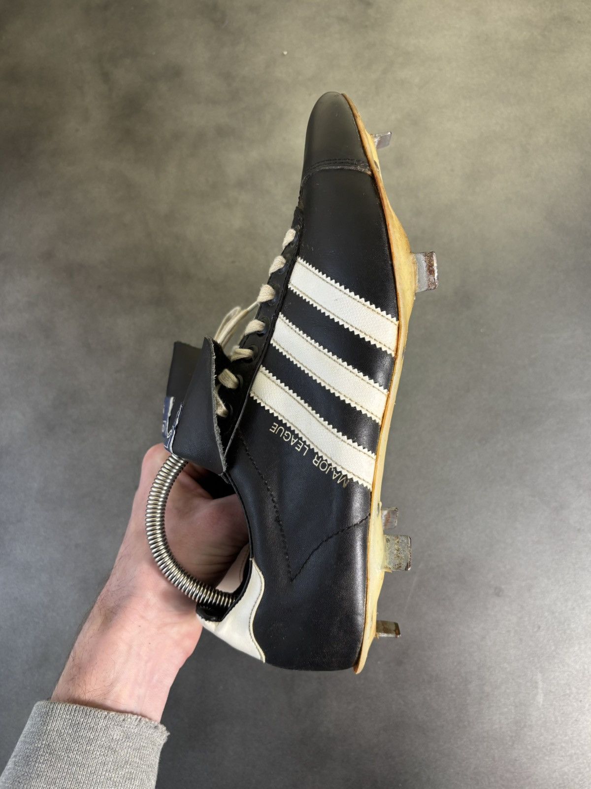 Adidas × Vintage 1970s Adidas Major League Cleats 80s Vintage Adidas Sport 9 Size US 9 / EU 42 - 12 Thumbnail