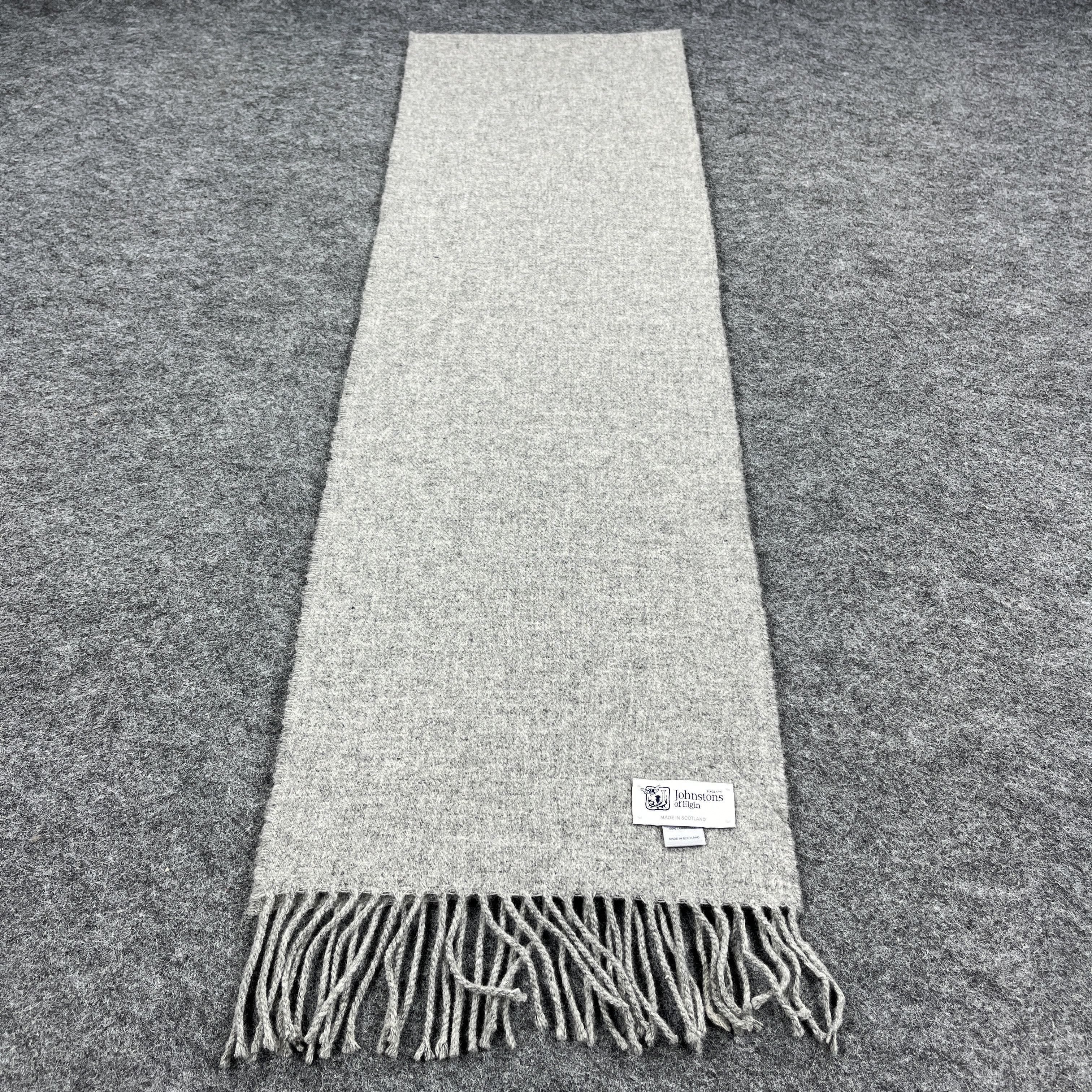 Johnstons Of Elgin × Vintage Johnstons Of Elgin Scarf / Muffler / Neckwear T1015 Size ONE SIZE - 2 Thumbnail