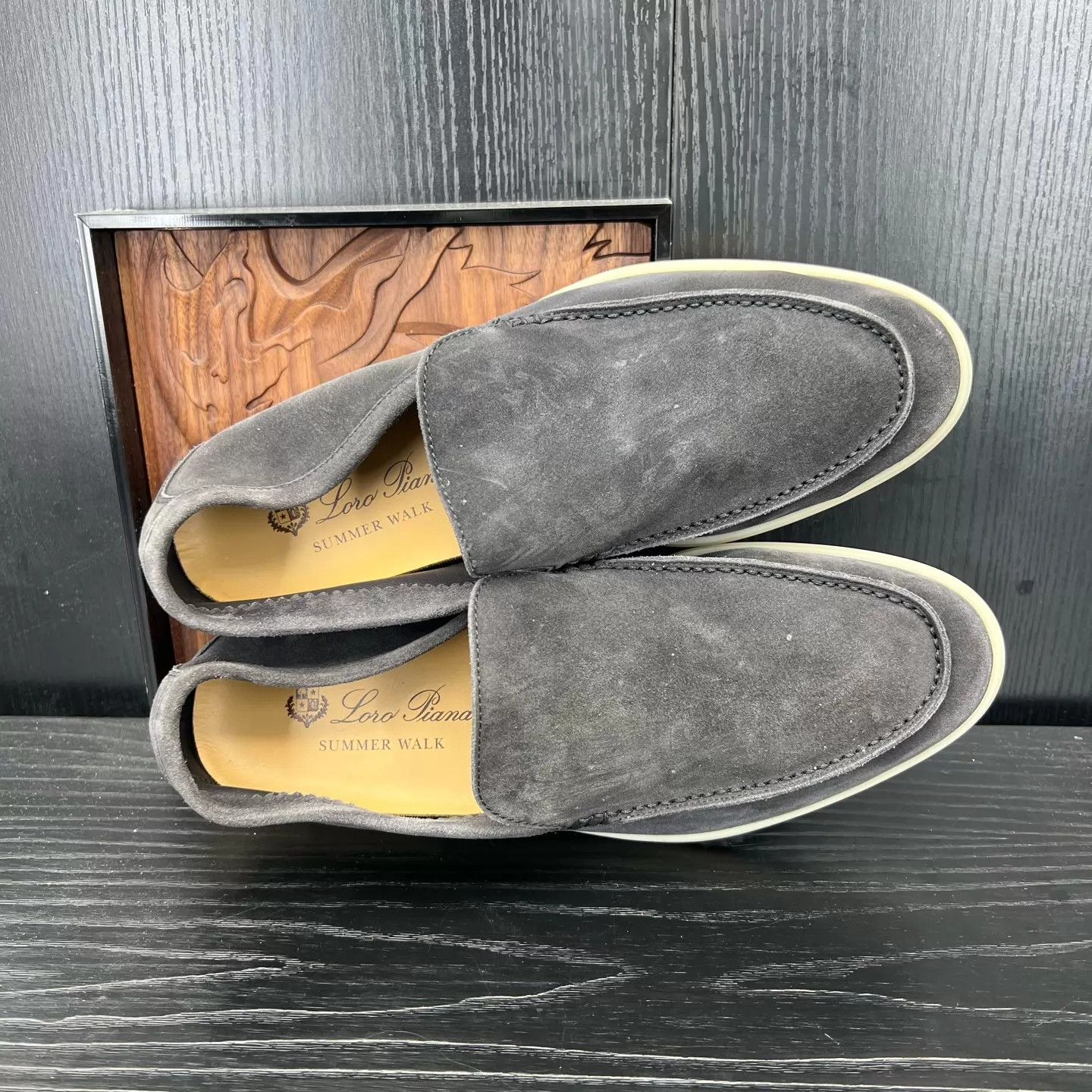 Loro Piana Loro Piana slip-on black 41 like new Size US 8 / EU 41 - 6 Thumbnail
