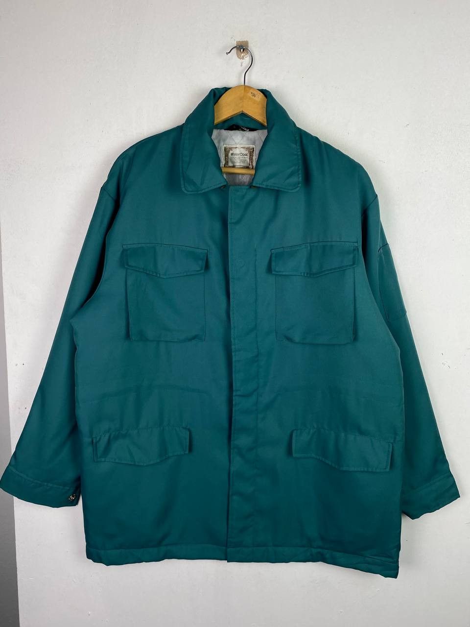 Japanese Brand winter coat quilted insulated lining nice design Size US XL / EU 56 / 4 - 1 Thumbnail