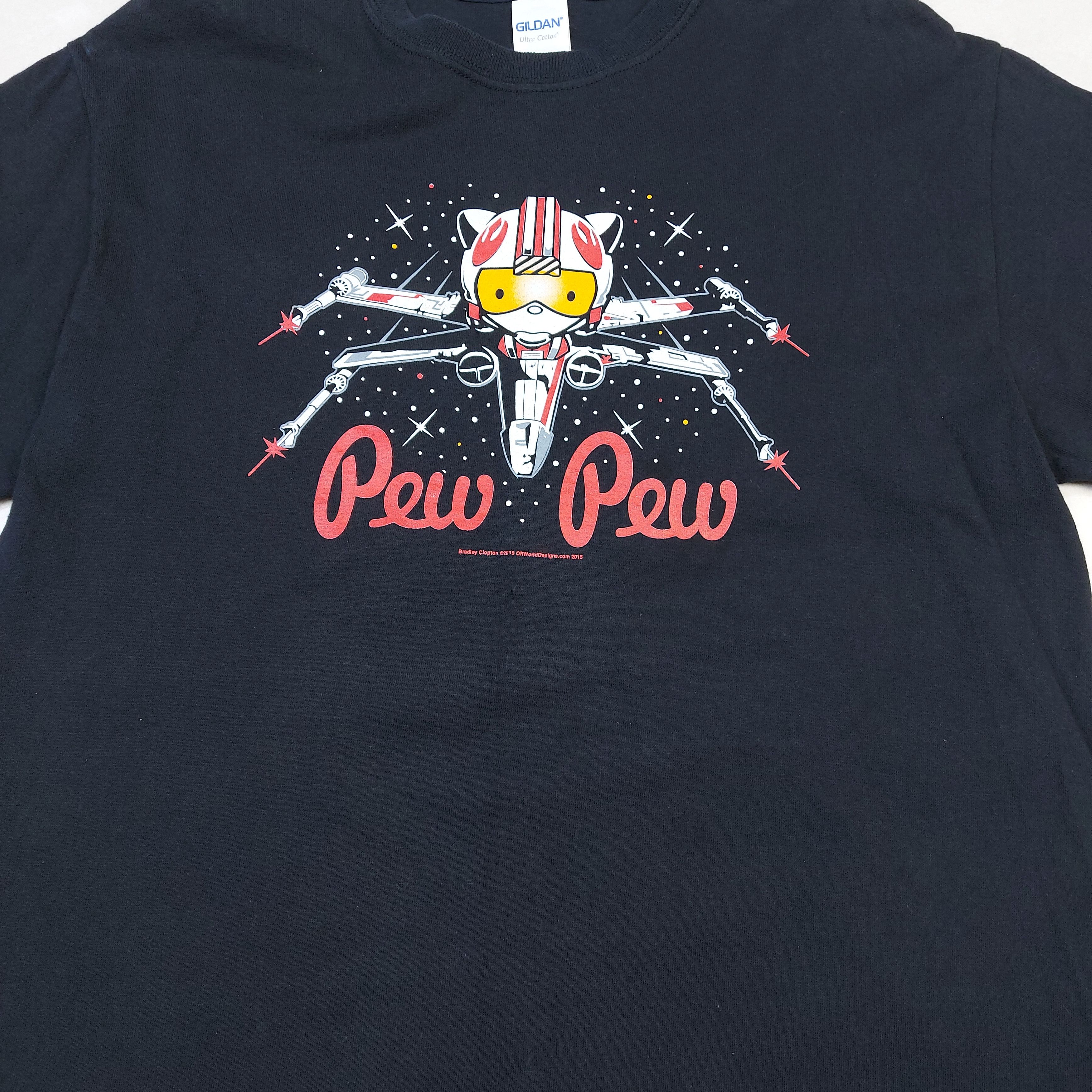 Star Wars 2015 Star Wars x Hello Kitty Pew Pew Bradley Clopton TEE Size US M / EU 48-50 / 2 - 5 Thumbnail