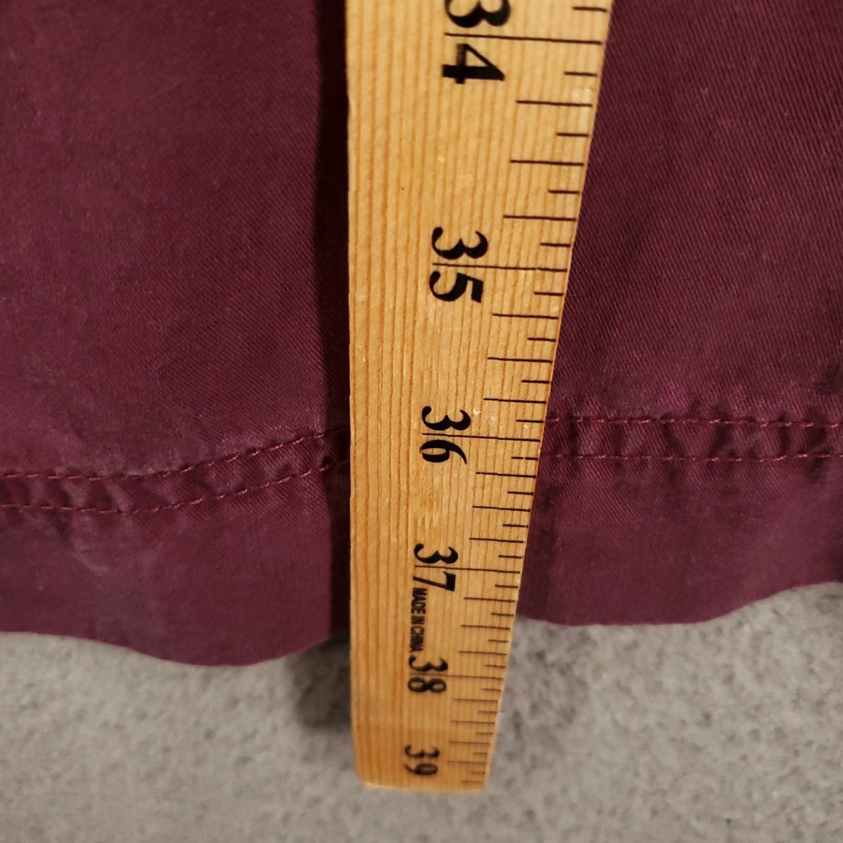J. Jill J Jill Dress Womens Shift Knee Length Pockets Tie Drawstring Waist Maroon Red Regular L Large Polyester Lyocell Size L / US 10 / IT 46 - 5 Thumbnail