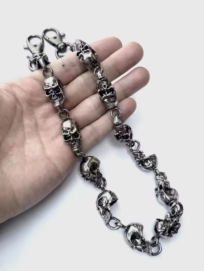 Jewelry SKULL Pant Wallet Chain Size ONE SIZE - 3 Thumbnail