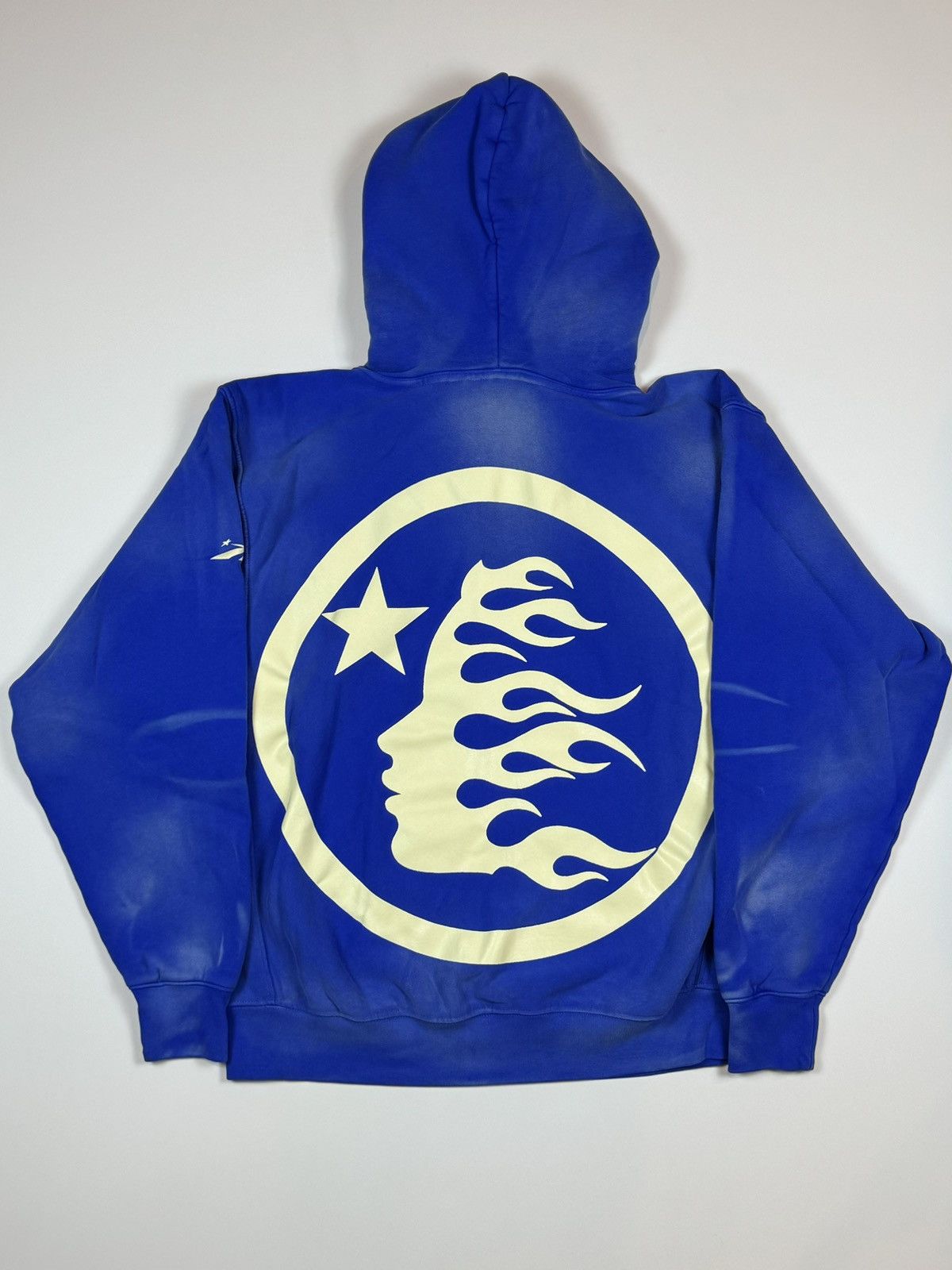 HELLSTAR 💫 Hellstar “No Guys No Glory” Hoodie - Blue - Large Size US L / EU 52-54 / 3 - 4 Thumbnail