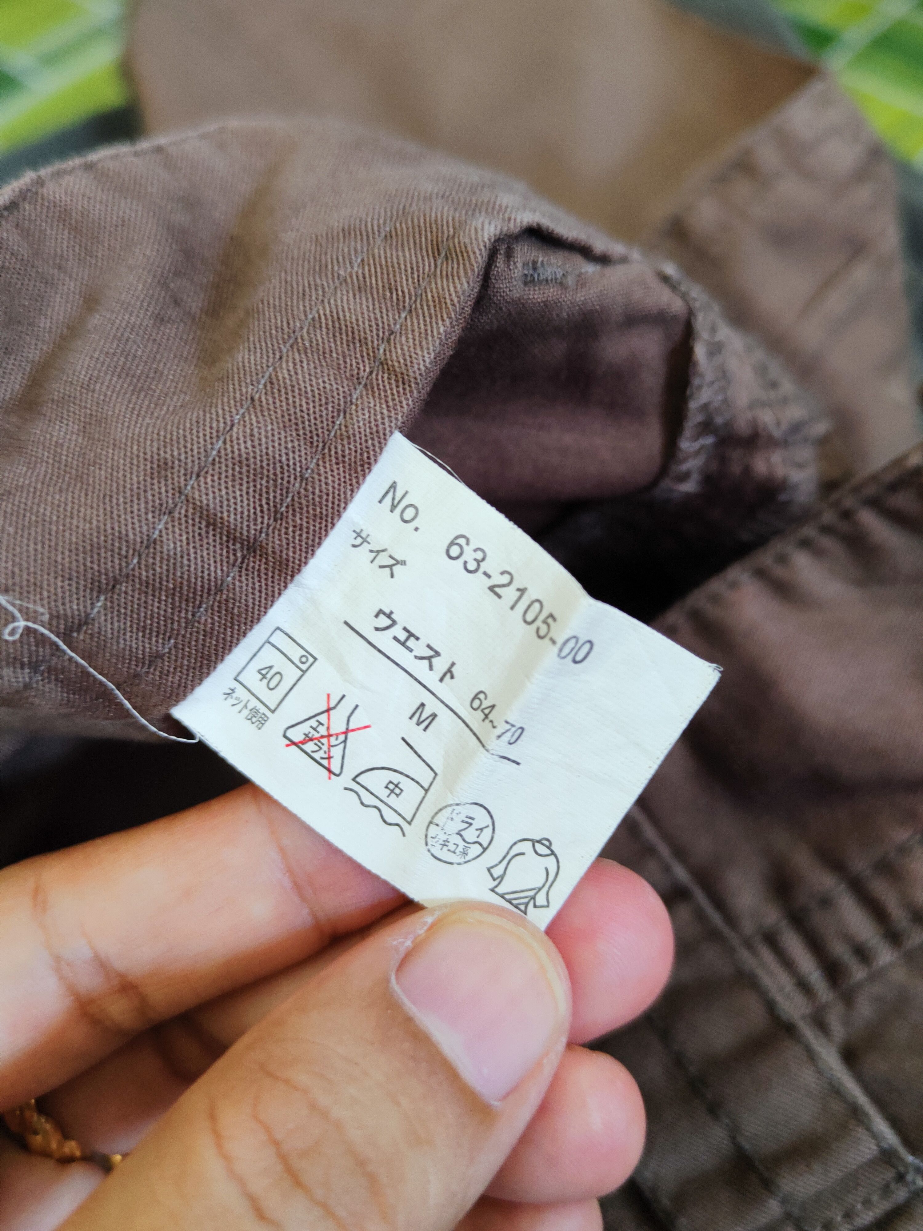 Japanese Brand Japan Brown Multipocket Cargo Short cropped Pants #W447 Size US 29 - 12 Thumbnail