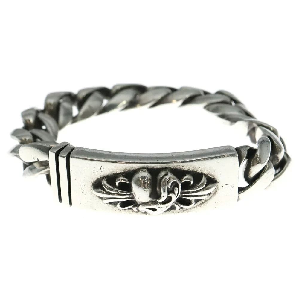 Chrome Hearts Chrome Hearts ID Floral Heart Motif Bracelet 14 LINKS Size ONE SIZE - 2 Thumbnail