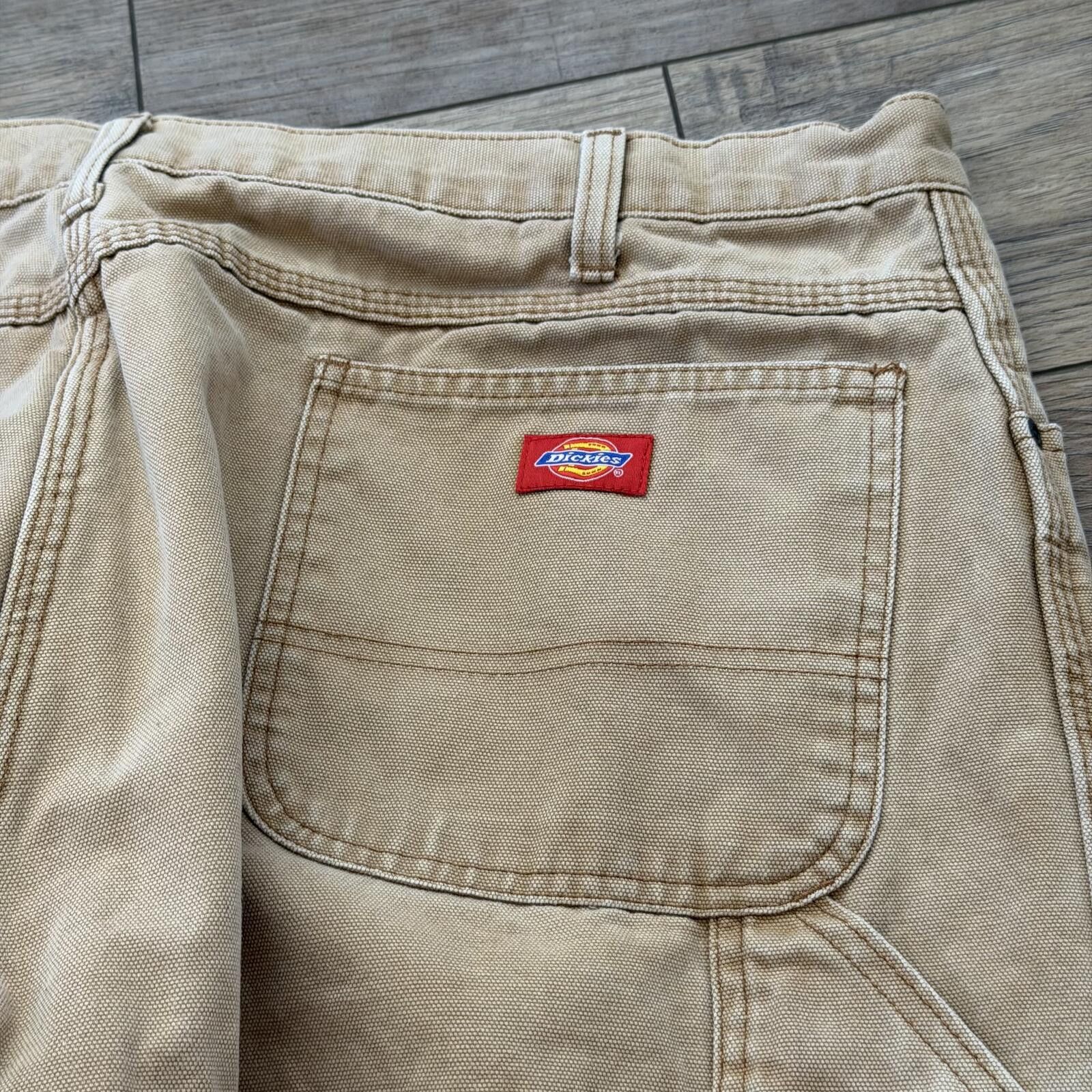 Dickies Vintage Dickies Tan Carpenter Pants Workwear Grunge Y2K Size US 42 / EU 58 - 11 Thumbnail