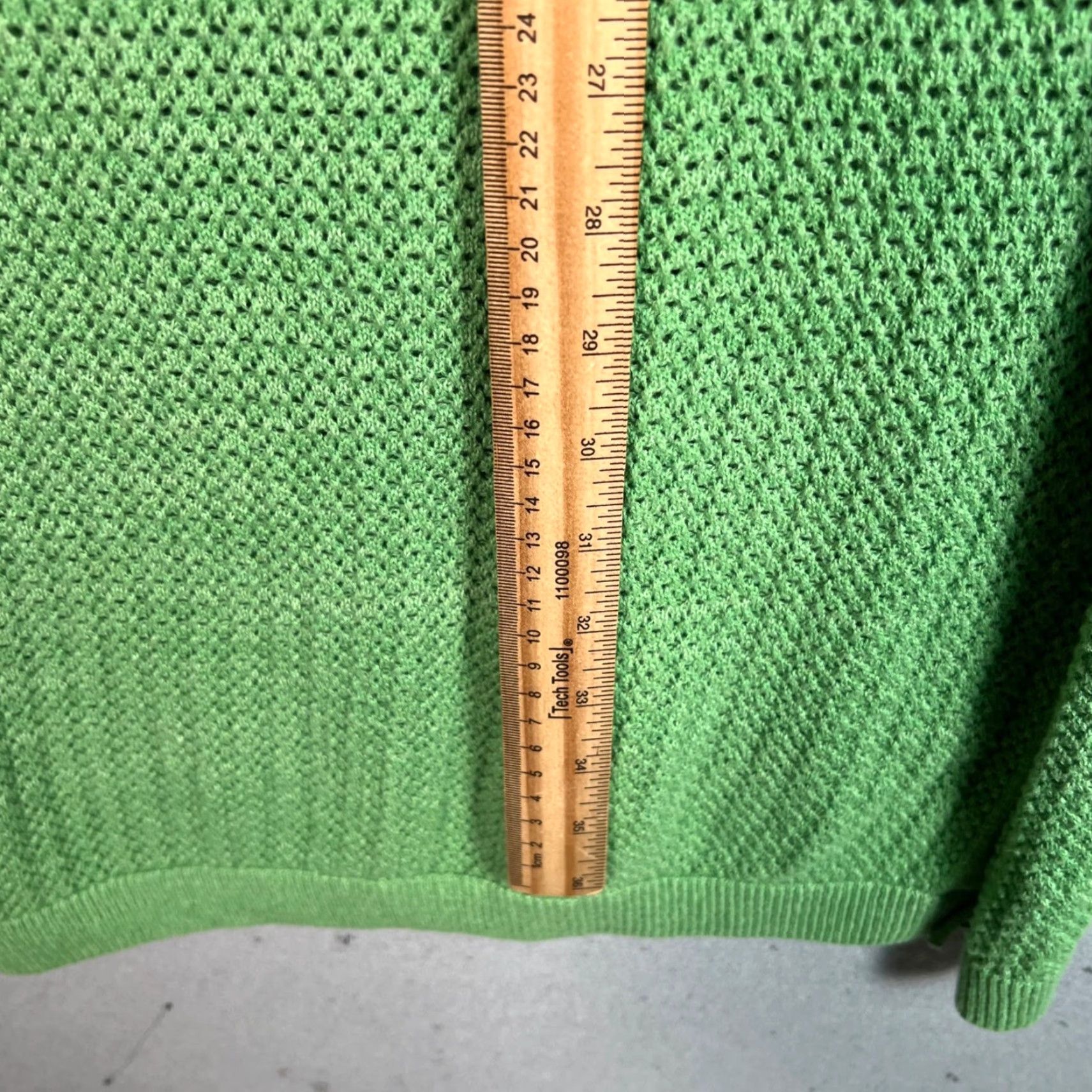 Vintage Pact Womens Small Green Knit Sleeveless Midi Dress Organic Cotton & Linen Blend Dress Size S / US 4 / IT 40 - 6 Thumbnail