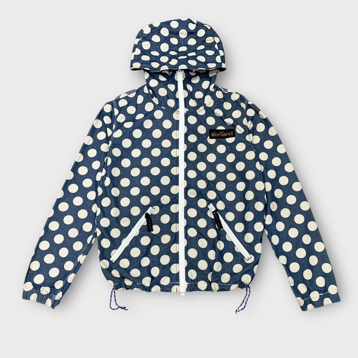 Wild Things COLLABORATION WILD THINGS X KATO POLKA DOT DENIM JACKET Size M / US 6-8 / IT 42-44 - 5 Thumbnail
