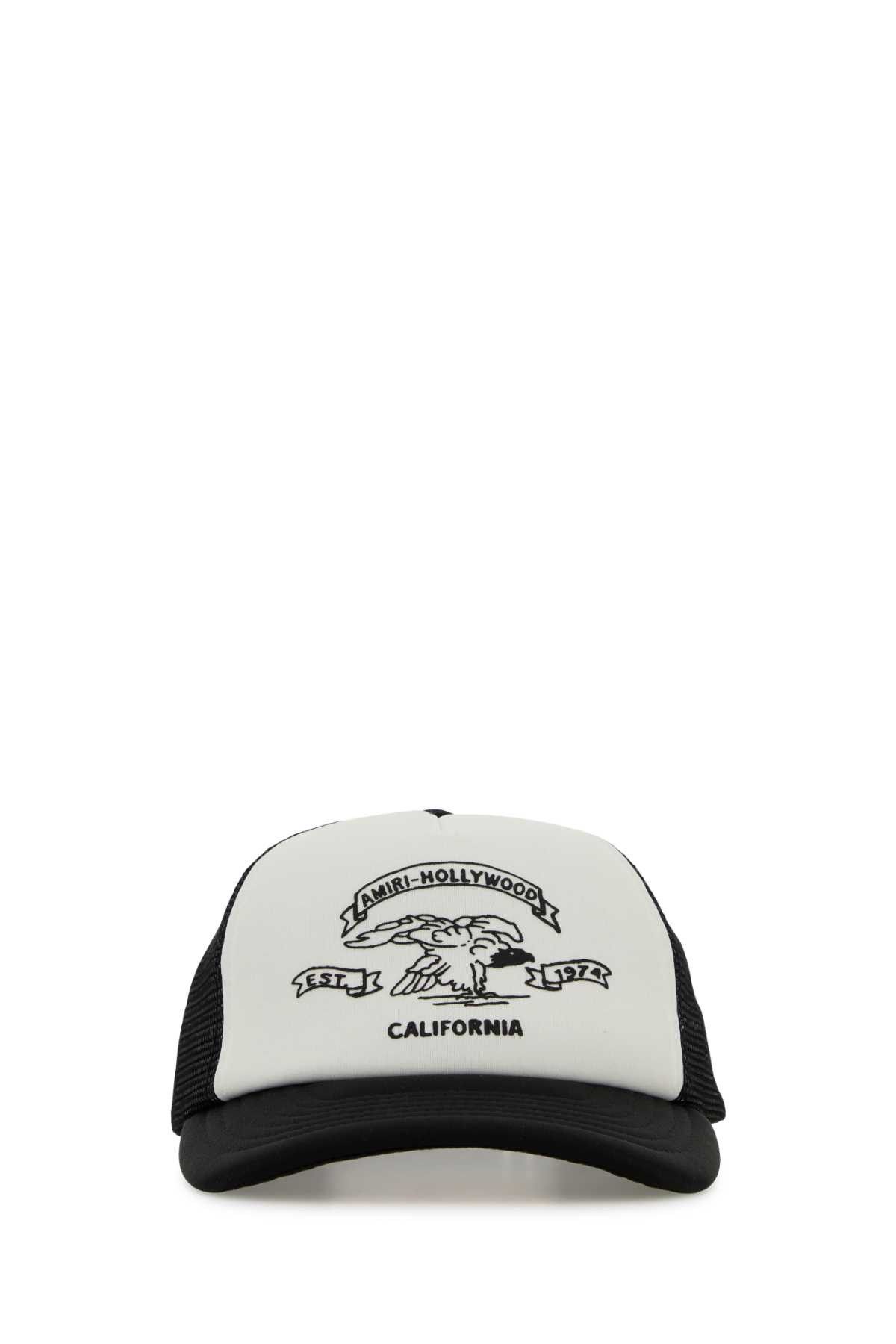 Amiri Two-Tone Mesh And Canvas Baseball Cap Size ONE SIZE - 1 Thumbnail