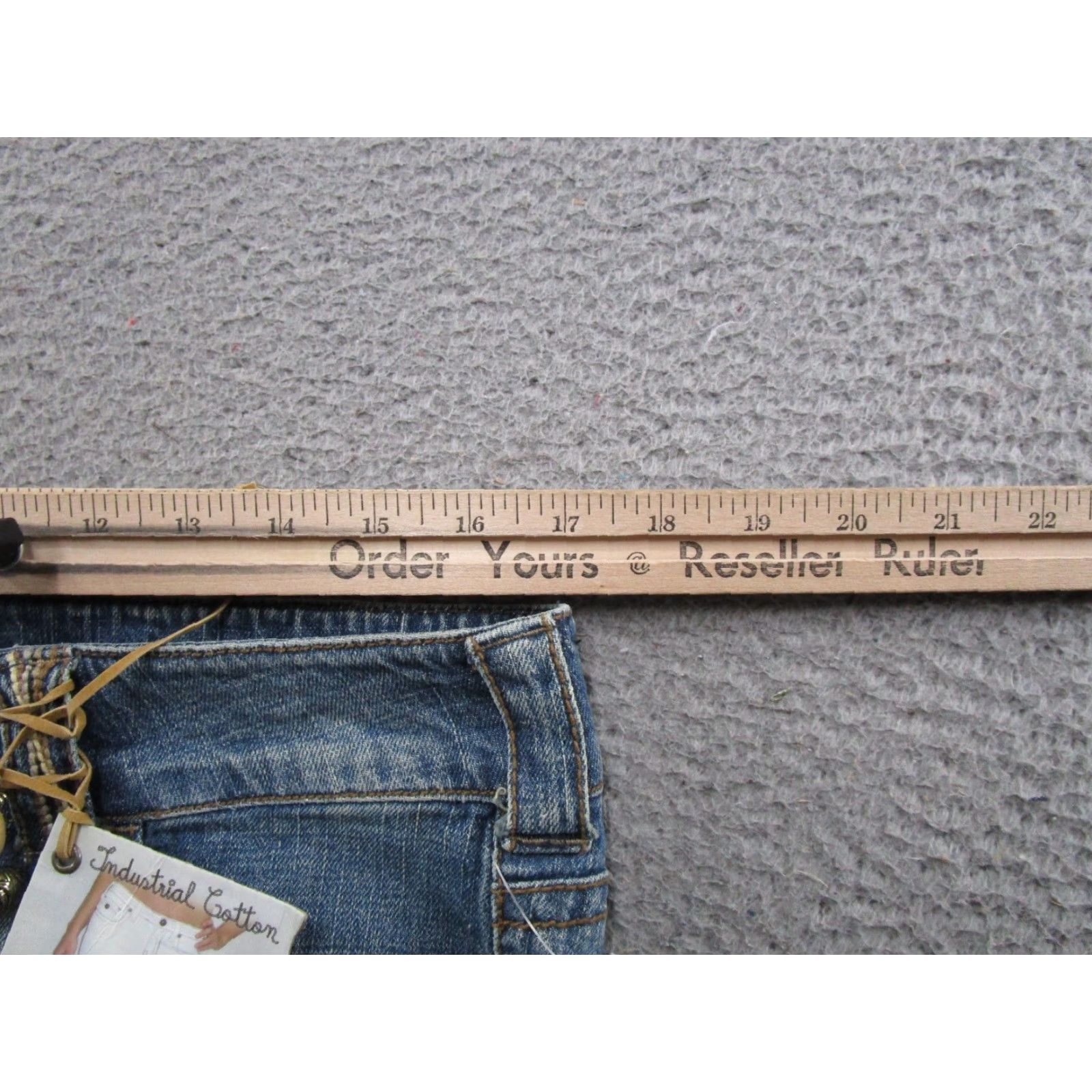 Vintage Vintage Capri Denim Crop Jeans Size 13 NEW Cotton Spandex Blue 5-Pocket Capris Women-Stright Fit Cro p Style Casual Pants Girls/Mens Size 34" / US 12 / IT 48 - 5 Thumbnail