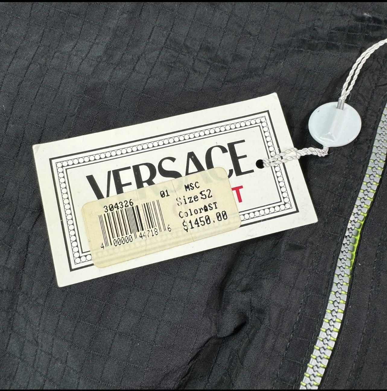 Versace Jeans Couture Versace Medusa Half Zipper Jacket Size US XXL / EU 58 / 5 - 22 Thumbnail