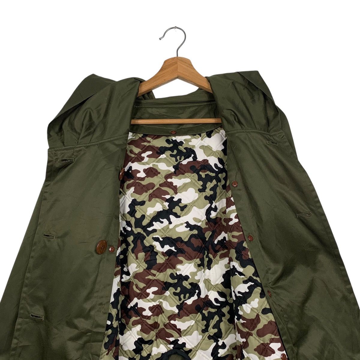 Japanese Brand Pool Studio Alivier Double Breasted Trenchcoat Size M / US 6-8 / IT 42-44 - 13 Thumbnail